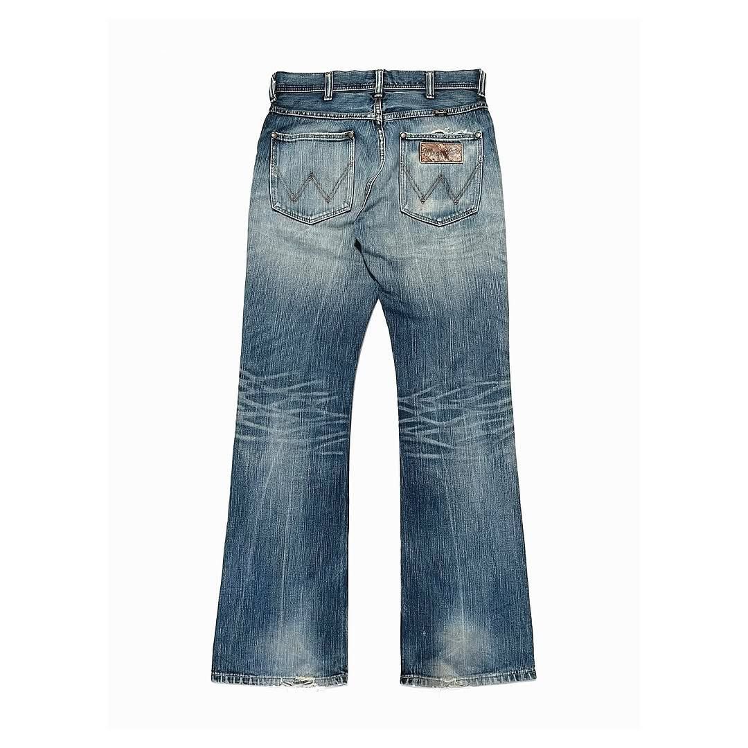 Wrangler Vintage Wrangler Bootcut Jeans Size US 32 / EU 48 - 4 Thumbnail