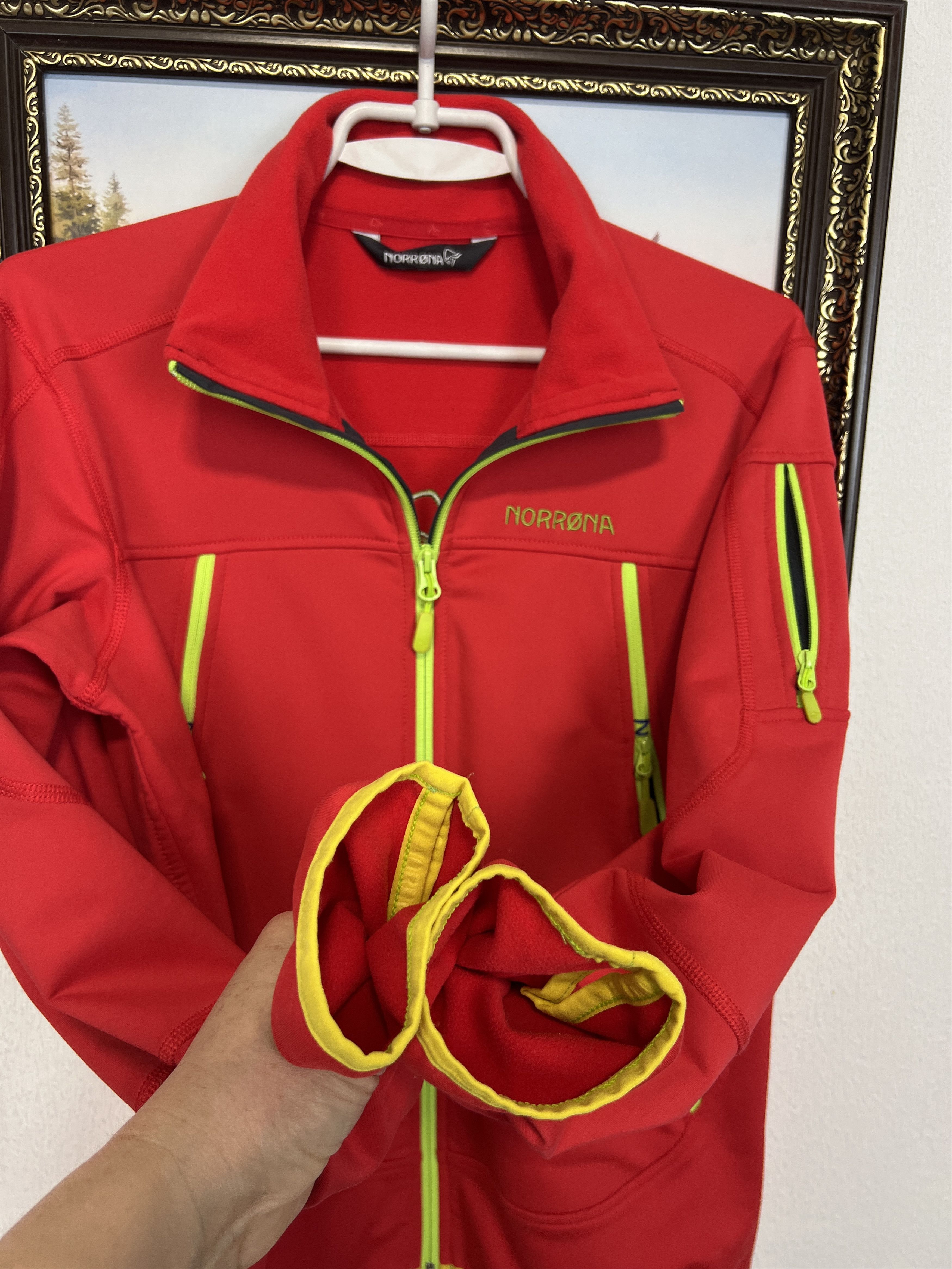 Norrona Norrona Narvik WARM2 Full Zip Stretch Jacket Track Top Rare Size L / US 10 / IT 46 - 6 Thumbnail