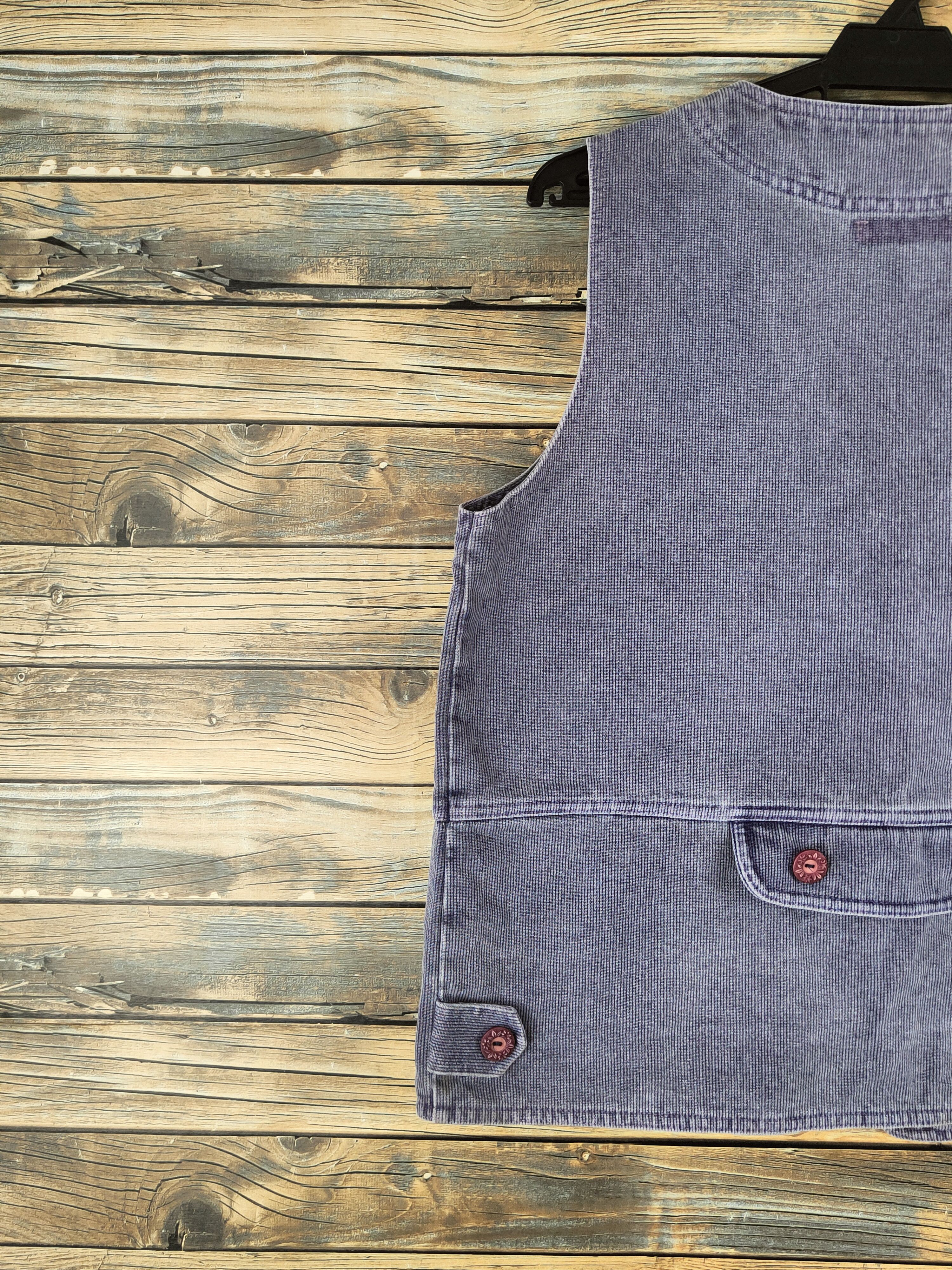 Vintage Japan Vintage indigo denim Blue Vests #S2933 Size US M / EU 48-50 / 2 - 9 Thumbnail
