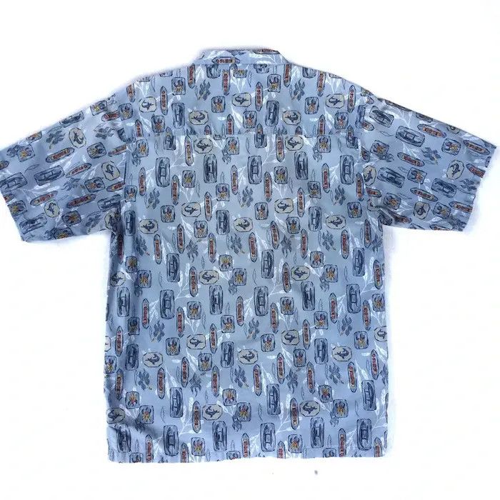 Ocean Pacific Op Multicolour Overprint Pop art Oversized Shirt Button Up Size US XL / EU 56 / 4 - 5 Thumbnail