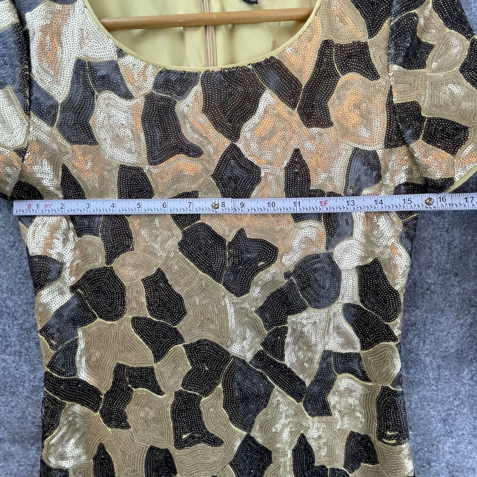 Rachel Zoe Rachel Zoe Dress Small Sequin Shiny Muted Sparkle Mobwife Size S / US 4 / IT 40 - 6 Thumbnail