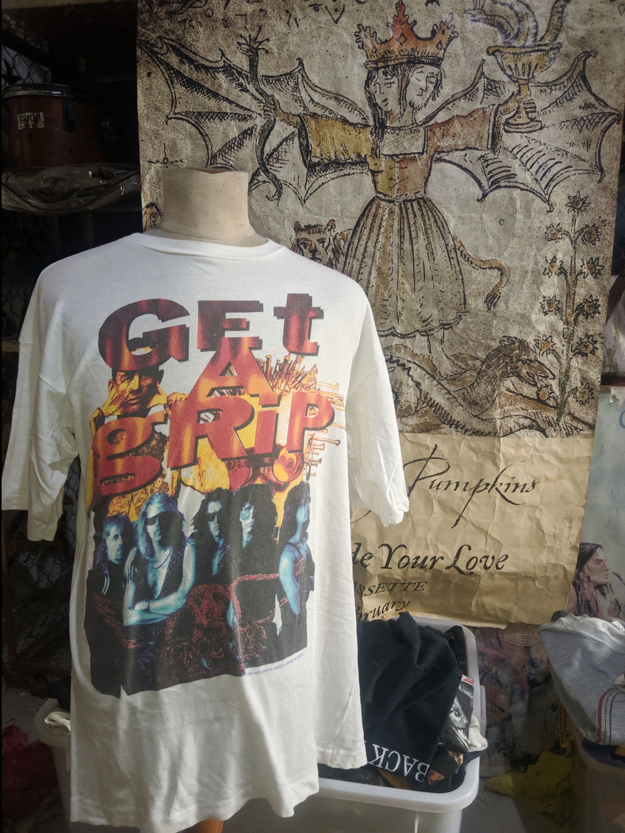 Band Tees Vintage Tees Aerosmith Size US L / EU 52-54 / 3 - 1 Thumbnail