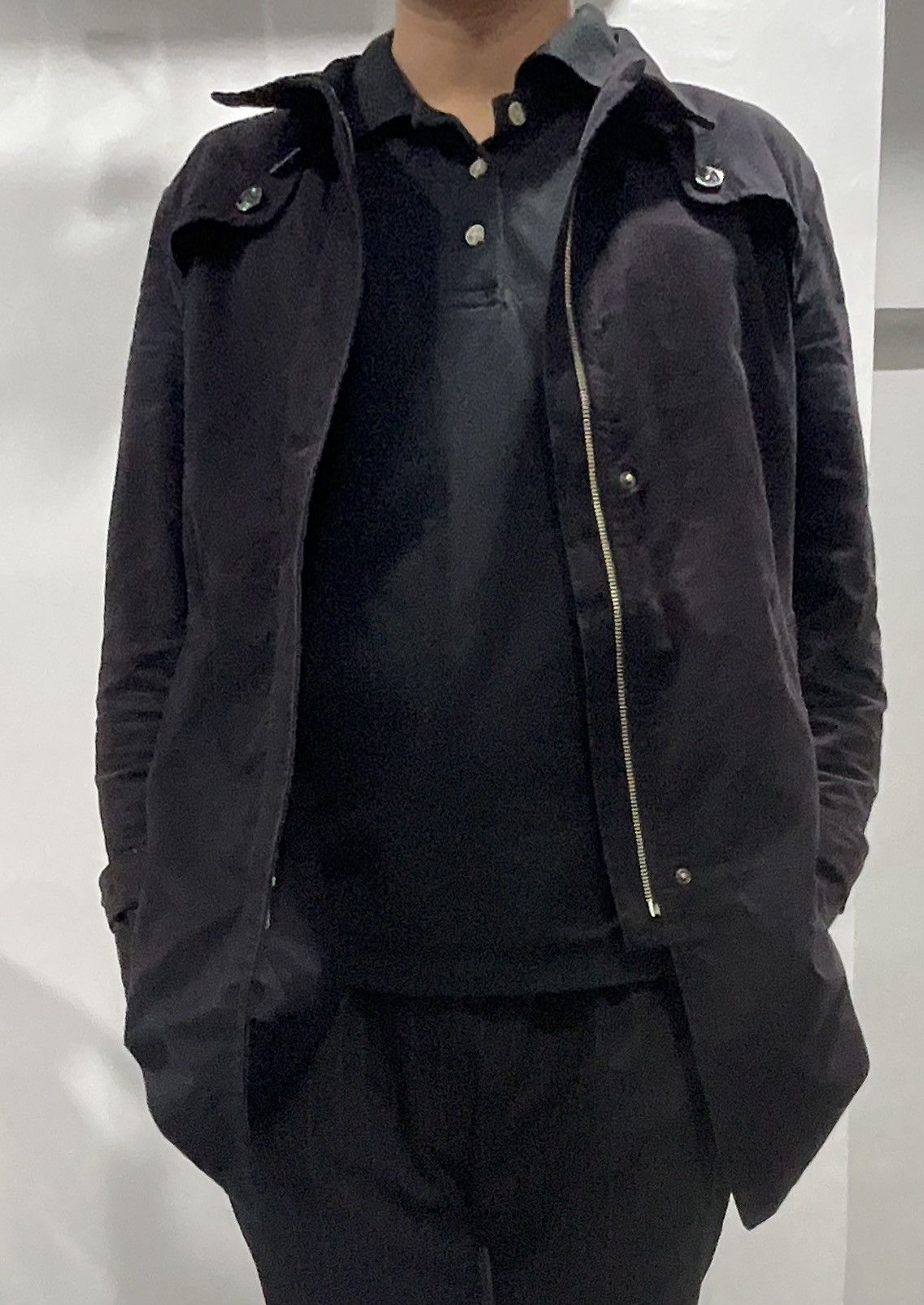 Other Comme Ca Ism sweat leather long coat Size US M / EU 48-50 / 2 - 3 Thumbnail
