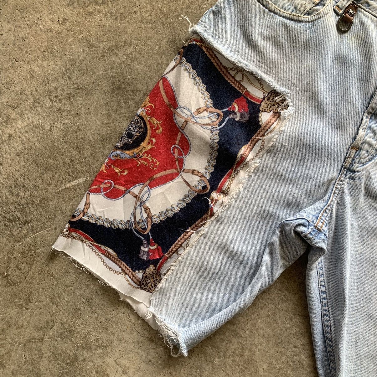 Obelisk Obelisk × Levi’s Rework Denim Shorts Size US 30 / EU 46 - 2 Thumbnail
