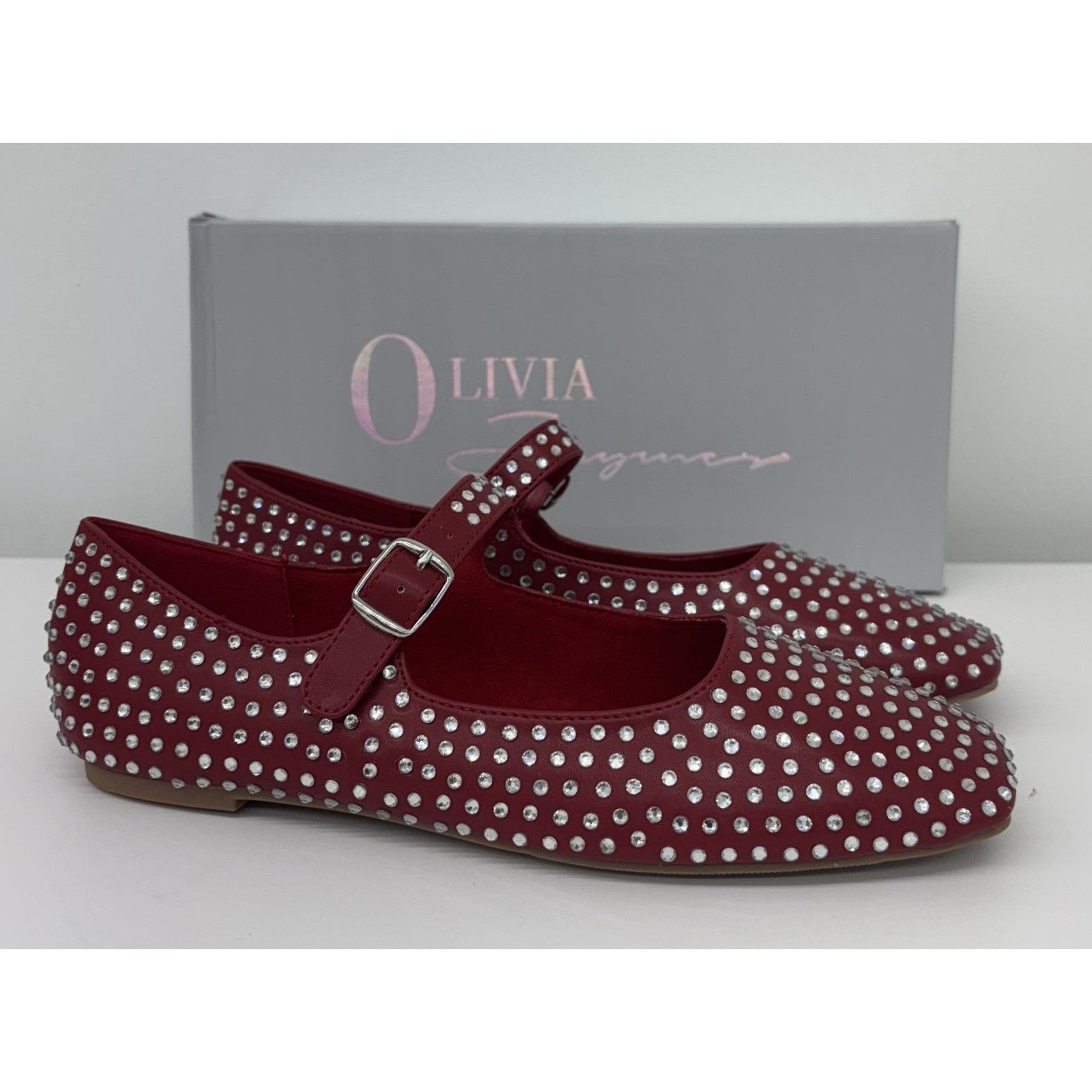 Other OLIVIA FERGUSON / Nancy / Flat / Mary Jane / With Diamonds e Size US 9 / IT 39 - 6 Thumbnail