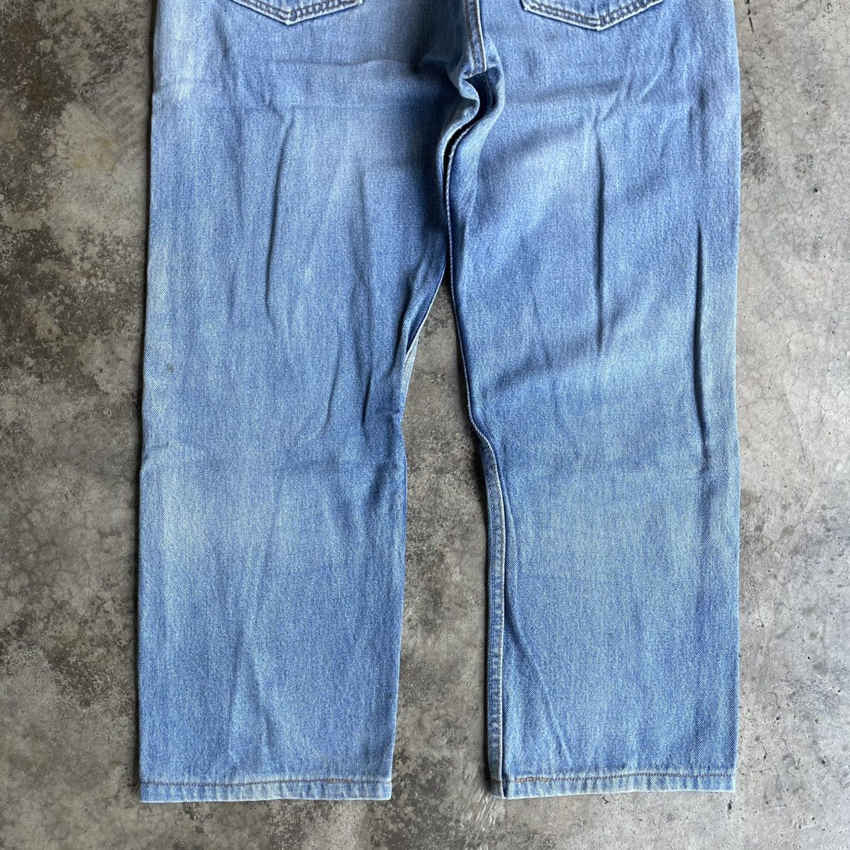 Levi's Vintage Clothing 🔥Vintage 90s Levis 501 Stoned Washed Distress Dirty Jeans Size US 34 / EU 50 - 6 Thumbnail