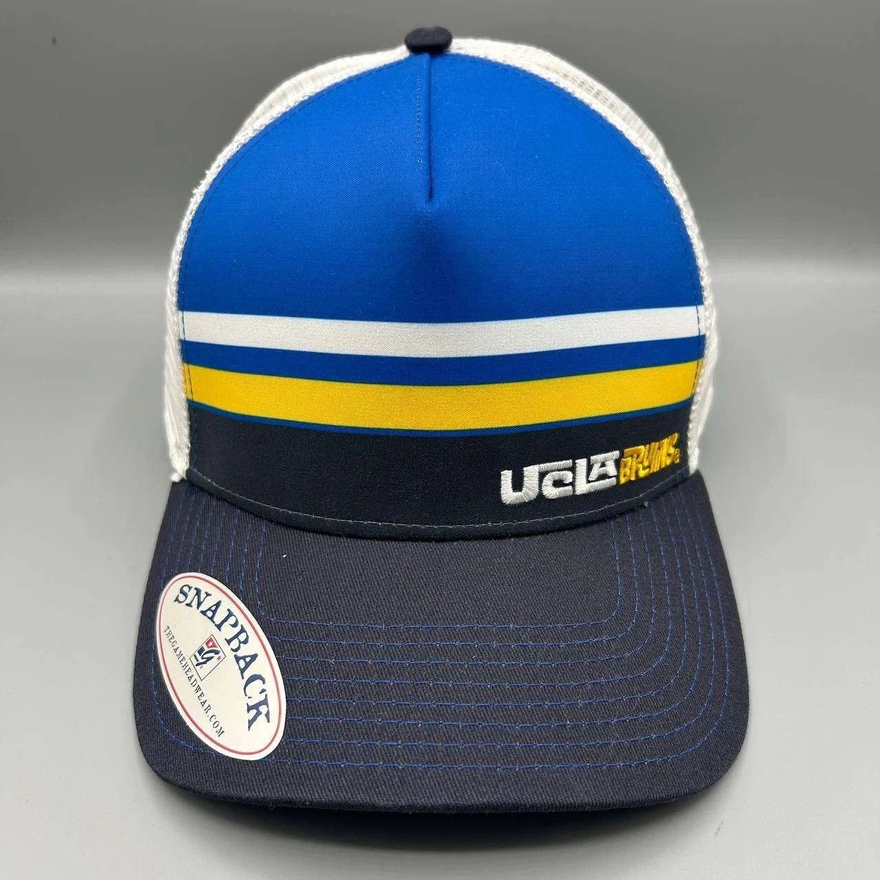 The Game Vintage UCLA Bruins Trucker Hat Embroidered NCAA Snap Back Size ONE SIZE - 1 Thumbnail
