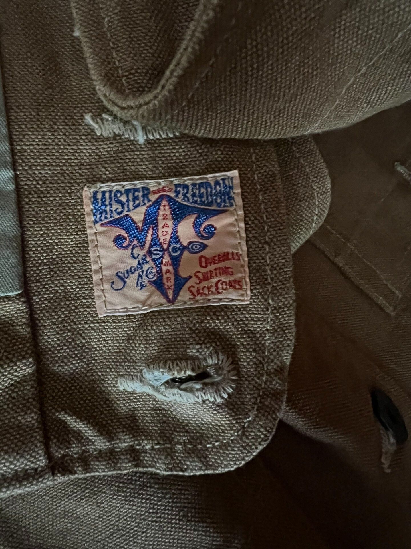 Mister Freedom Mister Freedom Vintage Cotton Linen Orange Workwear Vest Size US M / EU 48-50 / 2 - 6 Thumbnail