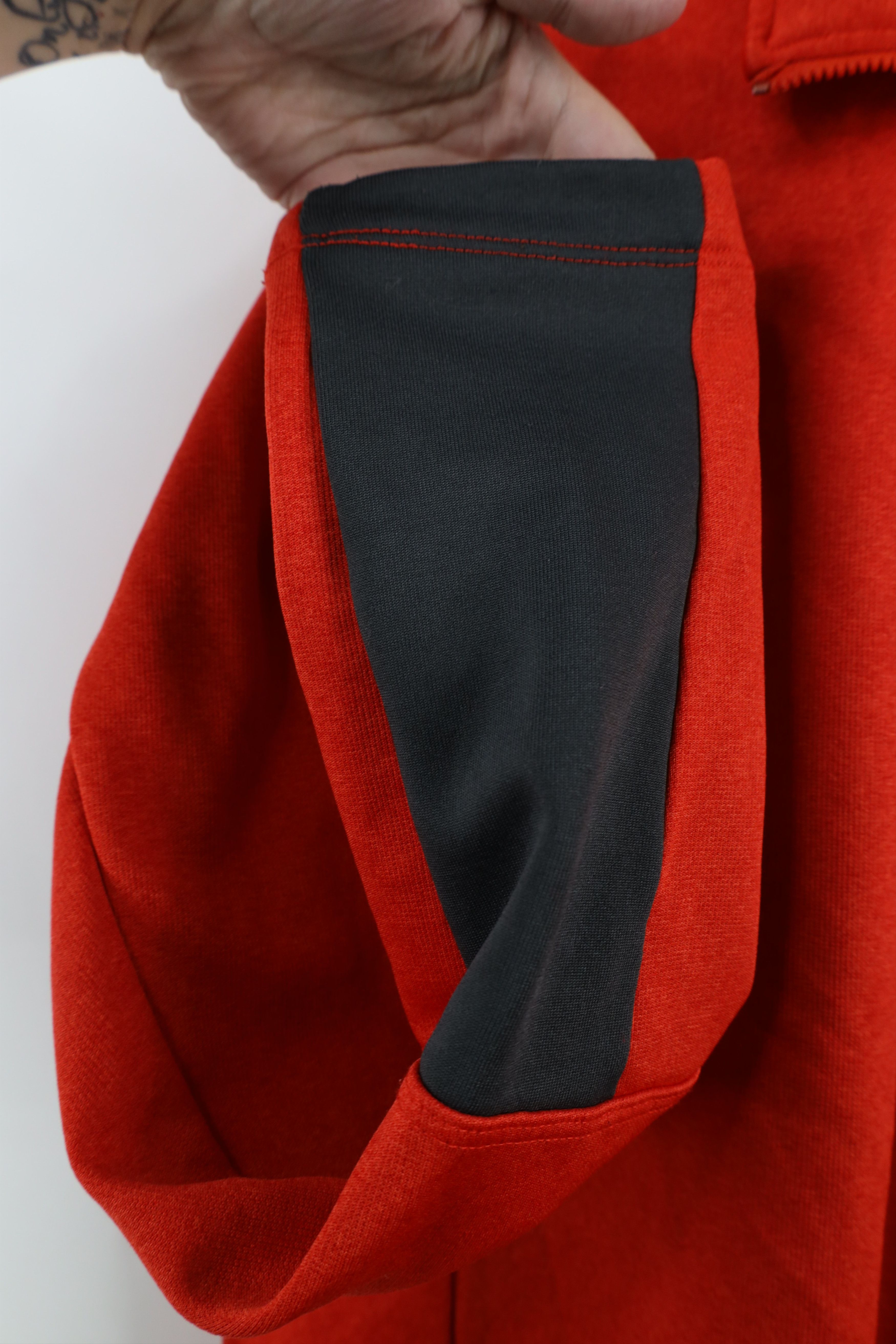 The North Face × Vintage The North Face Canyonlands Half Zip Pullover Sweater Red Size US L / EU 52-54 / 3 - 6 Thumbnail