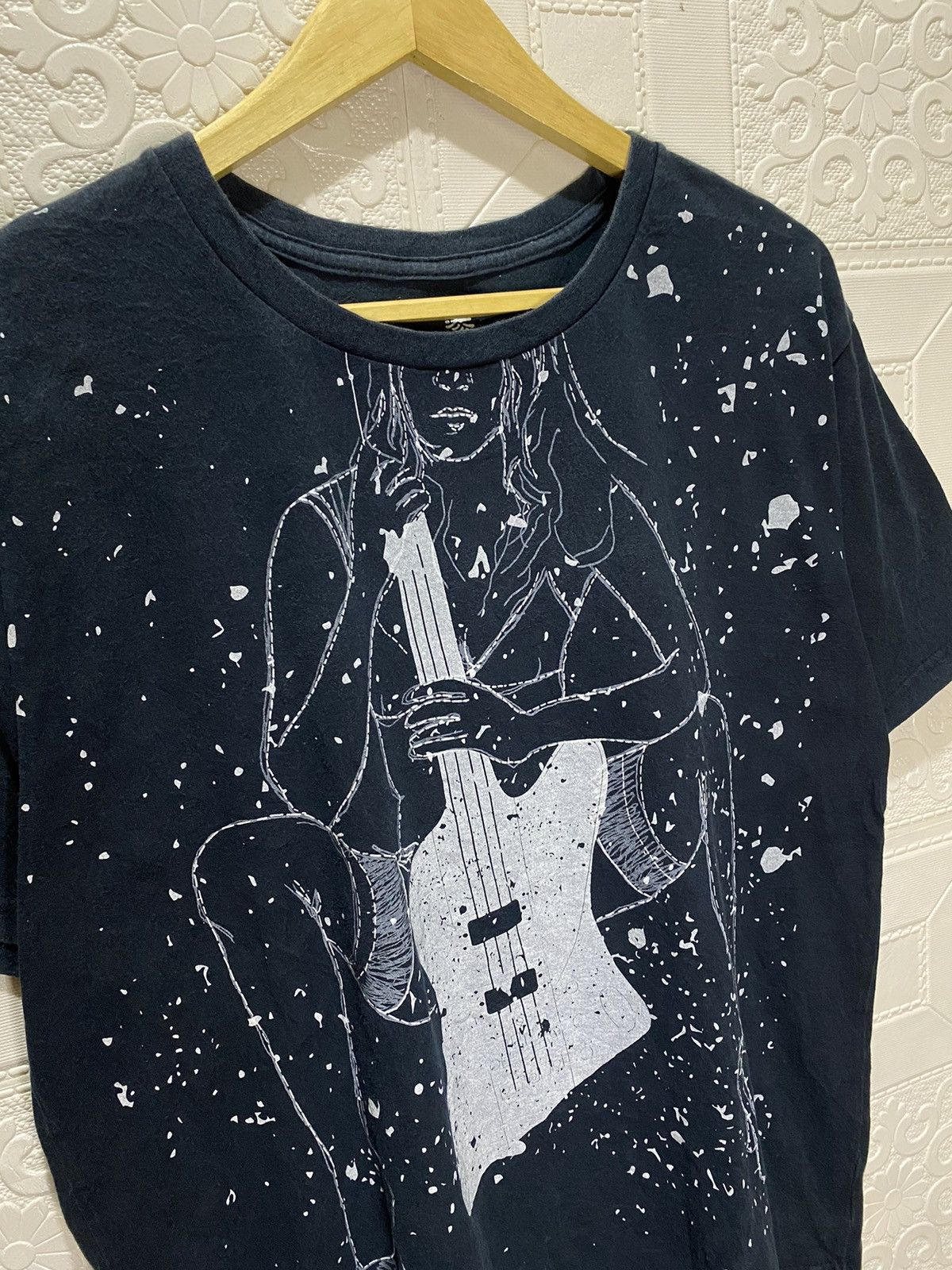 Japanese Brand × PPFM PPFM Lady Guitar Tshirt Size US L / EU 52-54 / 3 - 3 Thumbnail