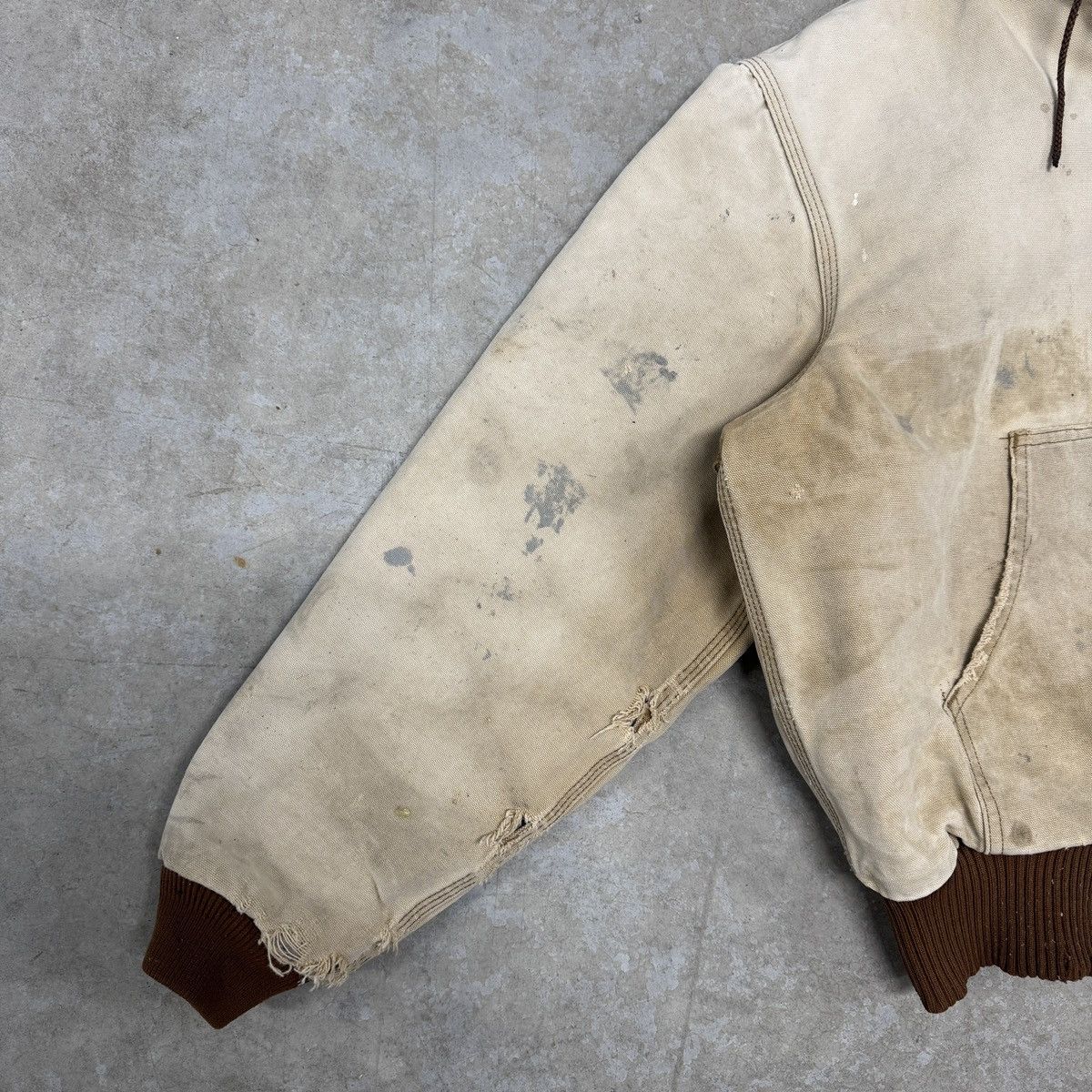 Carhartt Vintage Carhartt Jacket Thrashed Faded Size US S / EU 44-46 / 1 - 6 Thumbnail