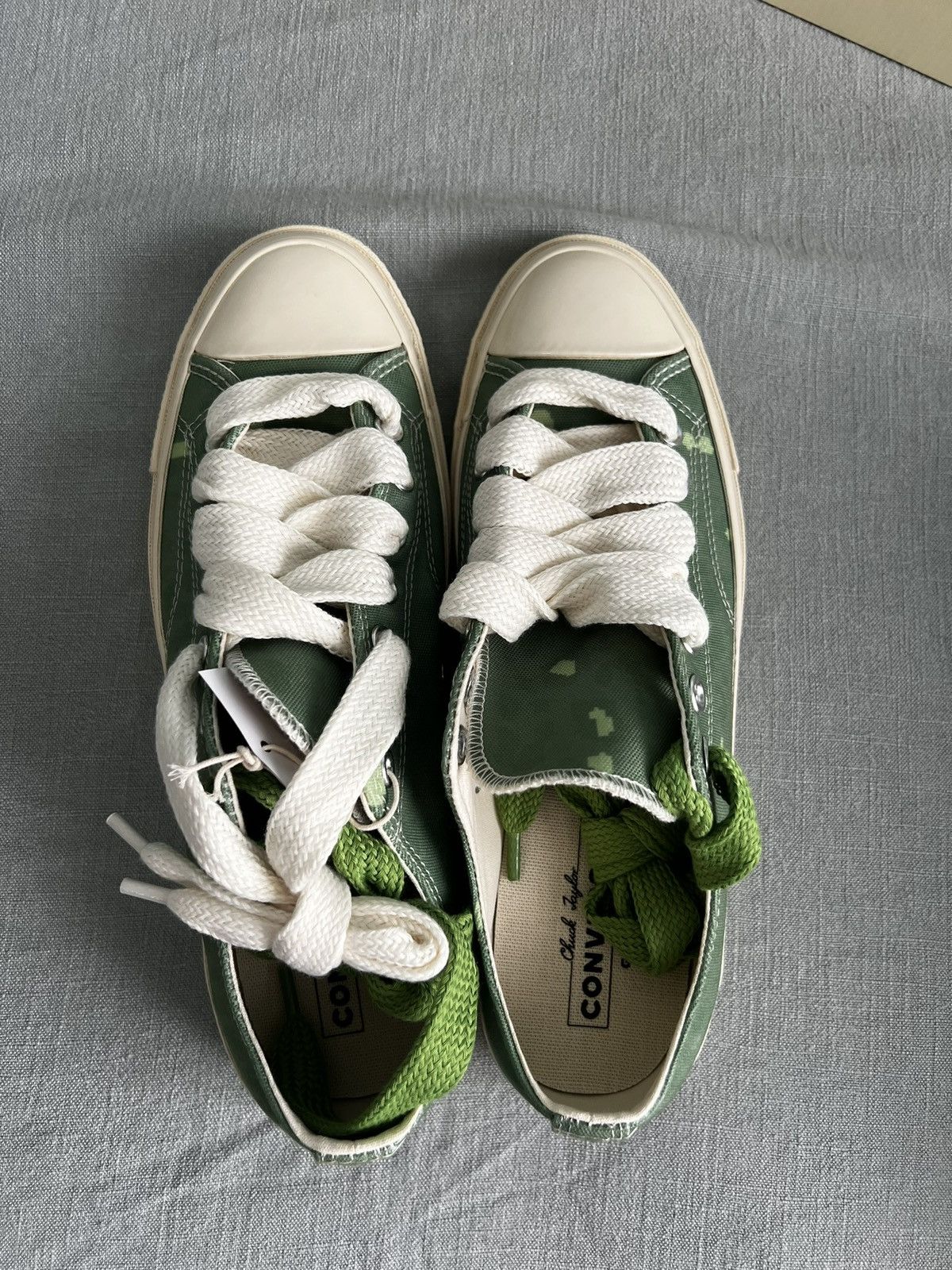 Converse × Golf le Fleur Digi-Camo Green le FLEUR* x Converse Size US 9.5 / EU 42-43 - 8 Thumbnail