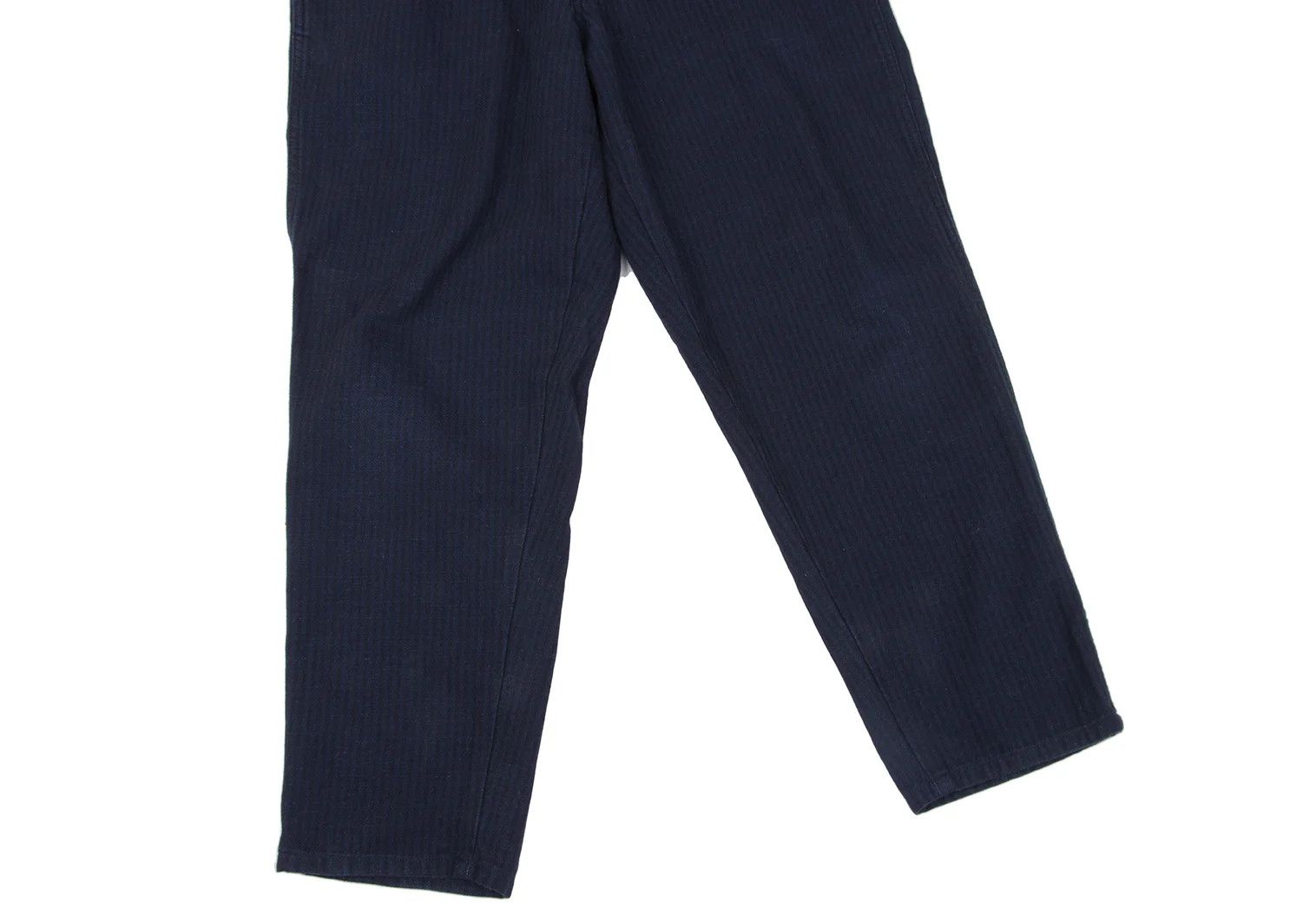 Comme des Garcons Homme Plus Rolling Stones Lip Print Stripe Pants in Black and Navy Size US 30 / EU 46 - 12 Thumbnail