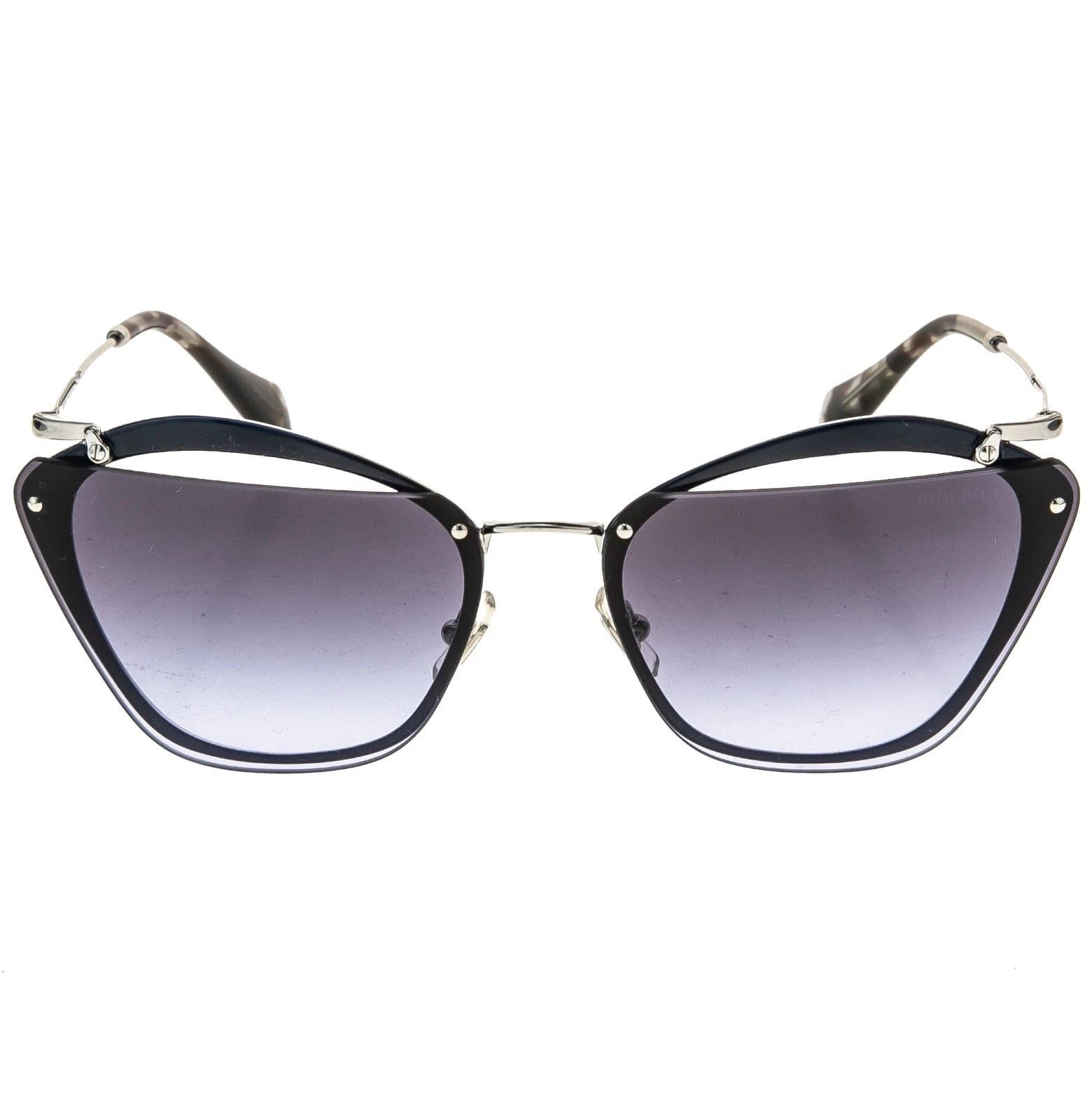 Miu Miu MIU MIU MU54TS NOIR Cut Out 54T Blue Gradient Sunglasses Size ONE SIZE - 9 Thumbnail