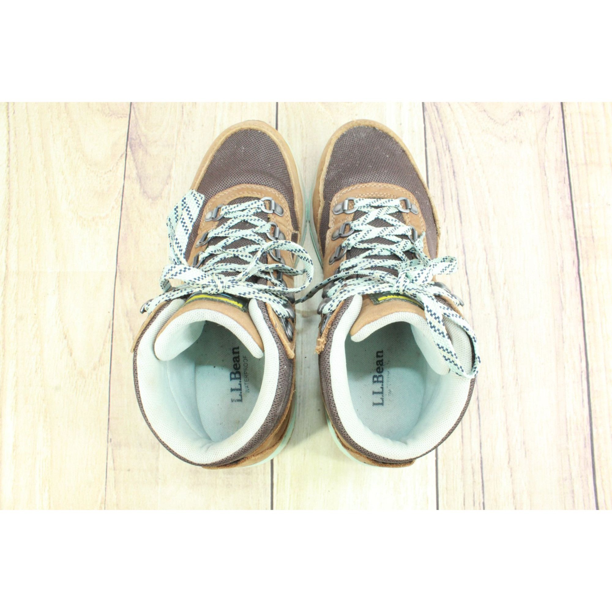L.L. Bean LL Bean Mountain Classic Leather Waterproof Hiking Boots Size US 7.5 / IT 37.5 - 7 Thumbnail