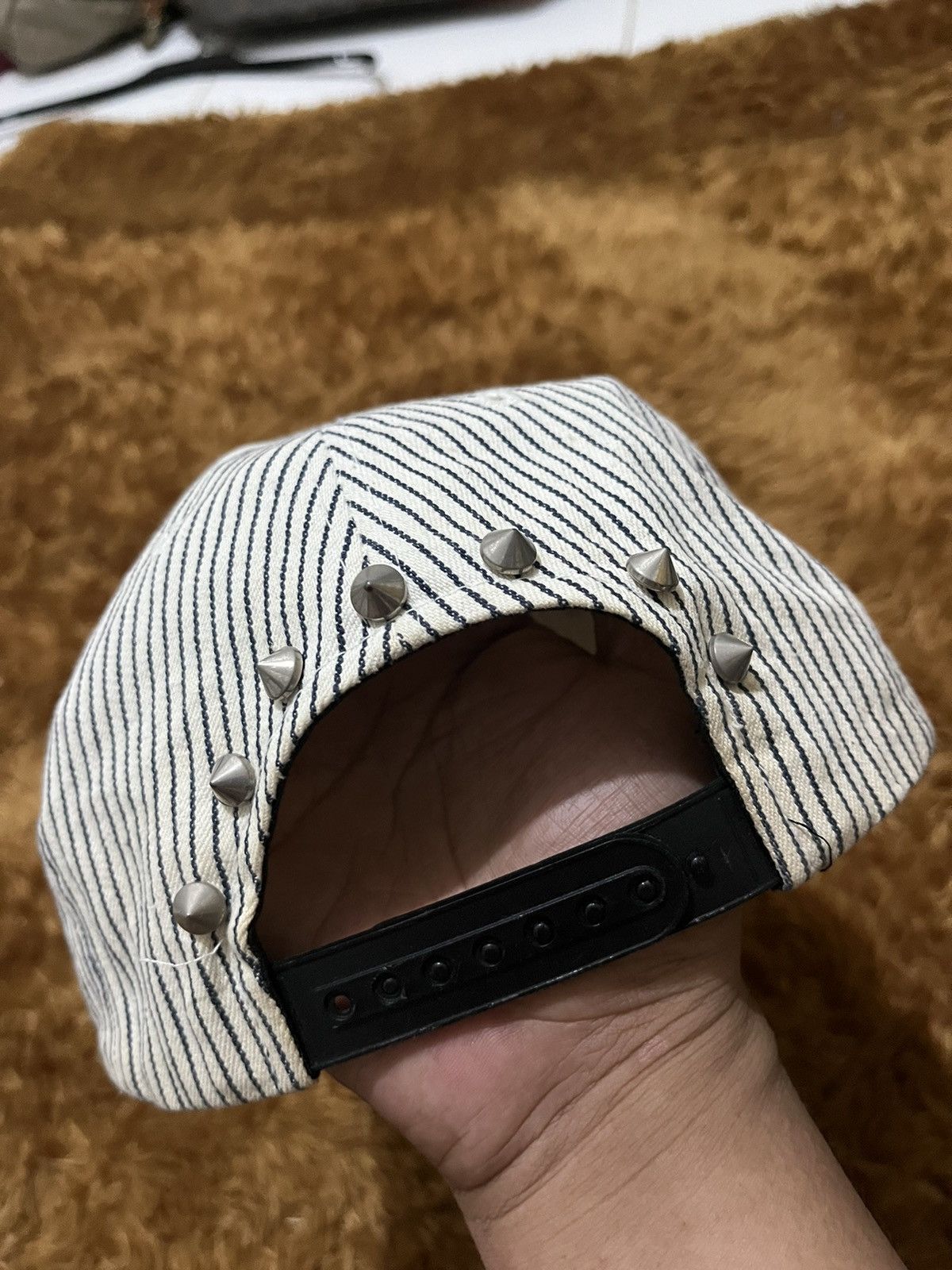 Japanese Brand JAPANESE STUDDED CAP HAT PUNK STYLE Size ONE SIZE - 5 Thumbnail