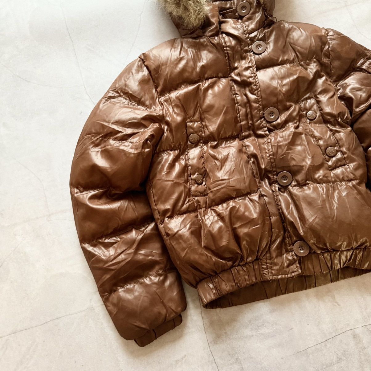 If Six Was Nine Military Bomber Jacket Fur LGB If Six Was Nine Vibe Y2K Size M / US 6-8 / IT 42-44 - 5 Thumbnail