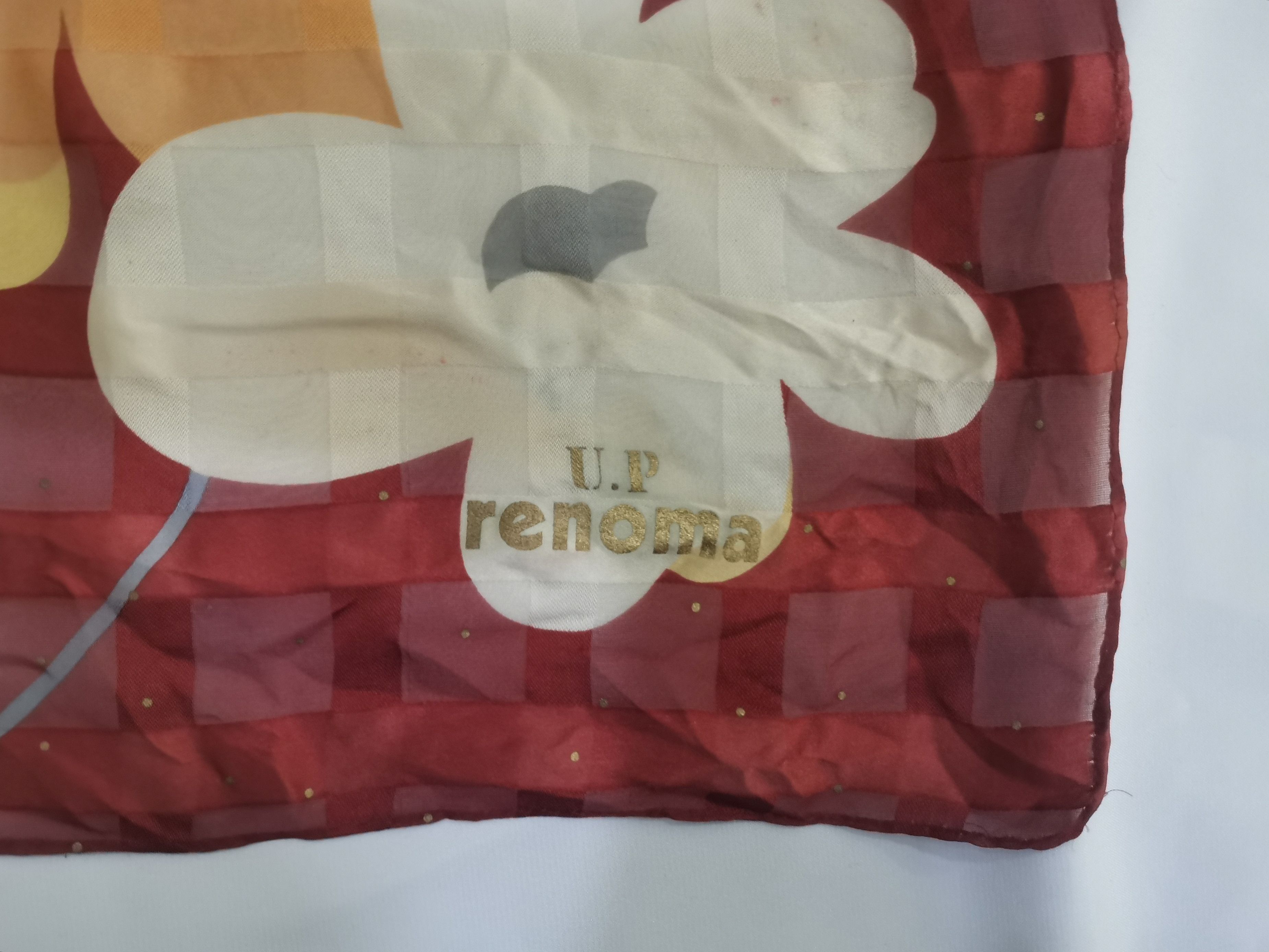 Renoma × Vintage Rare vintage UP RENOMA scarves luxury design Size ONE SIZE - 3 Thumbnail