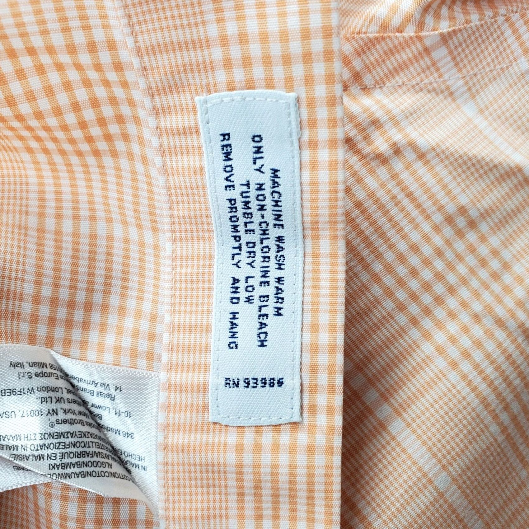 Brooks Brothers Brooks Brothers Casual Shirt Mens 2XL Multi Check Slim Fit Non Iron Button Down Shirt Size US XXL / EU 58 / 5 - 7 Thumbnail