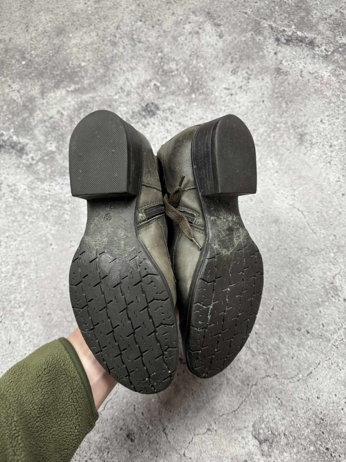A.S.98 STRAPS BELTED A.S 98 style Boots Leather Style Rick Owens Size US 7.5 / IT 37.5 - 15 Thumbnail