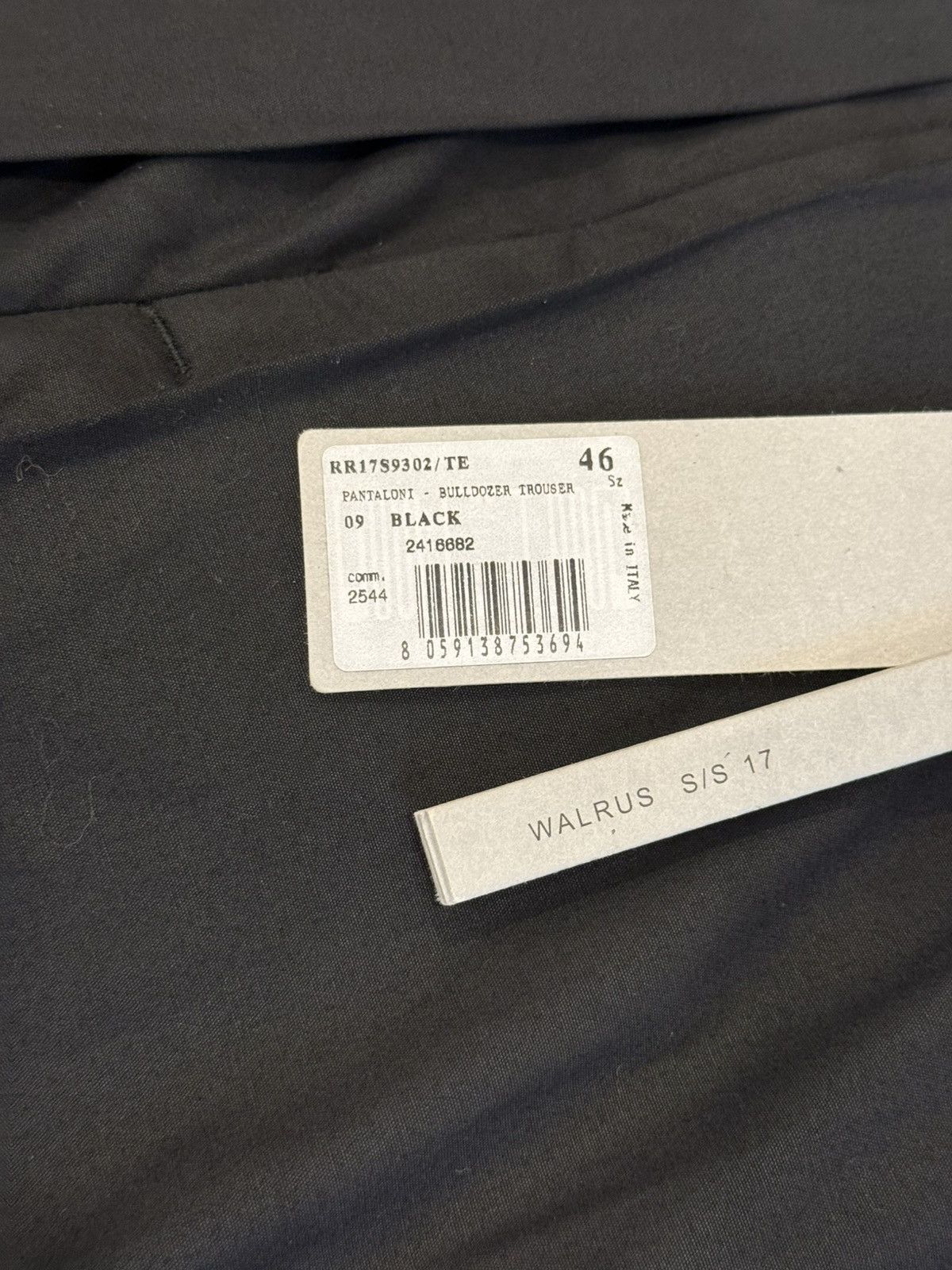 Rick Owens Rick Owens SS2017 ‘Walrus’ Runway Bulldozer Pants BNWT Size US 30 / EU 46 - 7 Thumbnail