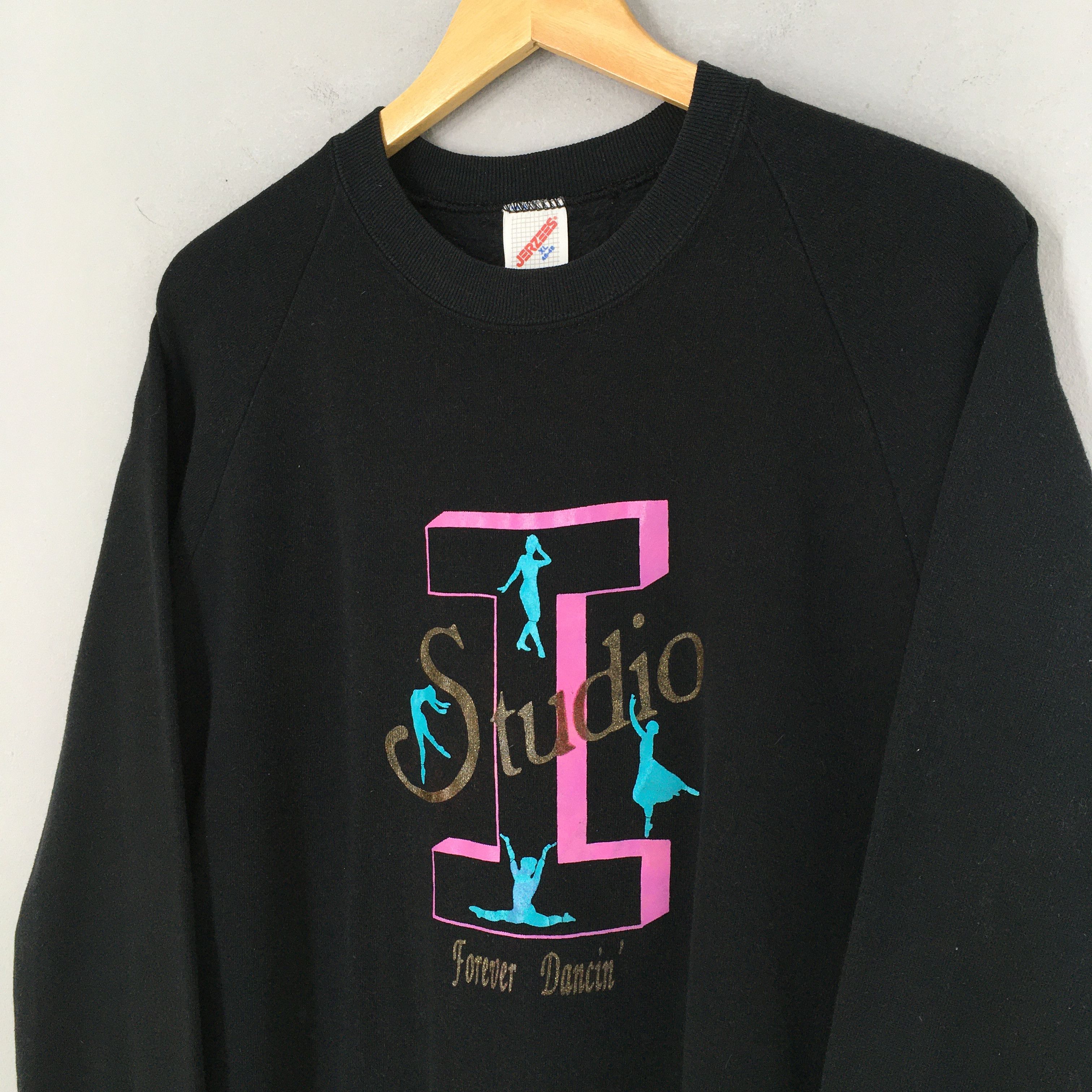 Jerzees × Vintage Vintage 1990s Ballet Dancing Studio Sweatshirt XLarge Size US XL / EU 56 / 4 - 3 Thumbnail
