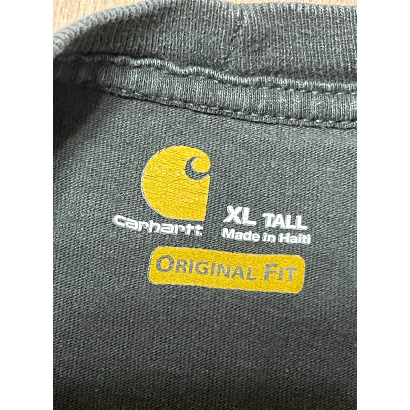 Carhartt Carhartt Shirt Men's XL Tall Green Original Fit Mens Size US XL / EU 56 / 4 - 6 Thumbnail
