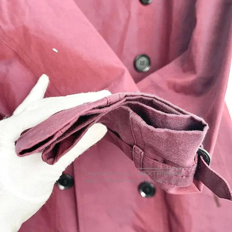 Burberry Burberry Red Ladies Trench Coat. Size XXS / US 00 / IT 34 - 4 Thumbnail