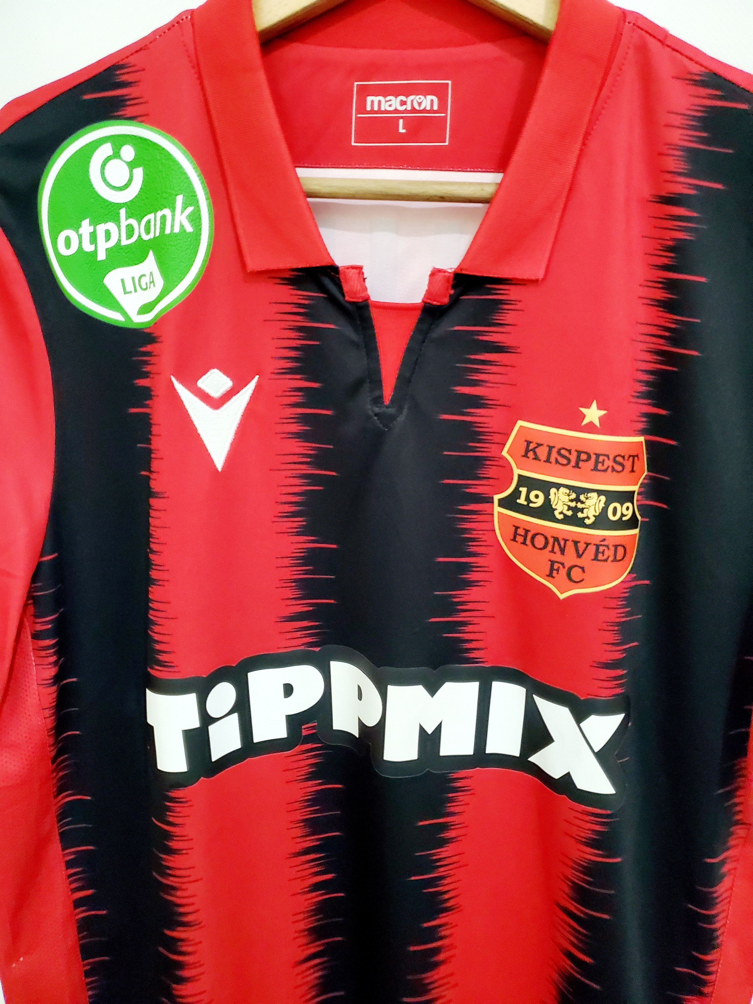 Other Budapest Honvéd 2020-21 Home Player issue #30 ALIJI Jersey L Size US L / EU 52-54 / 3 - 3 Thumbnail