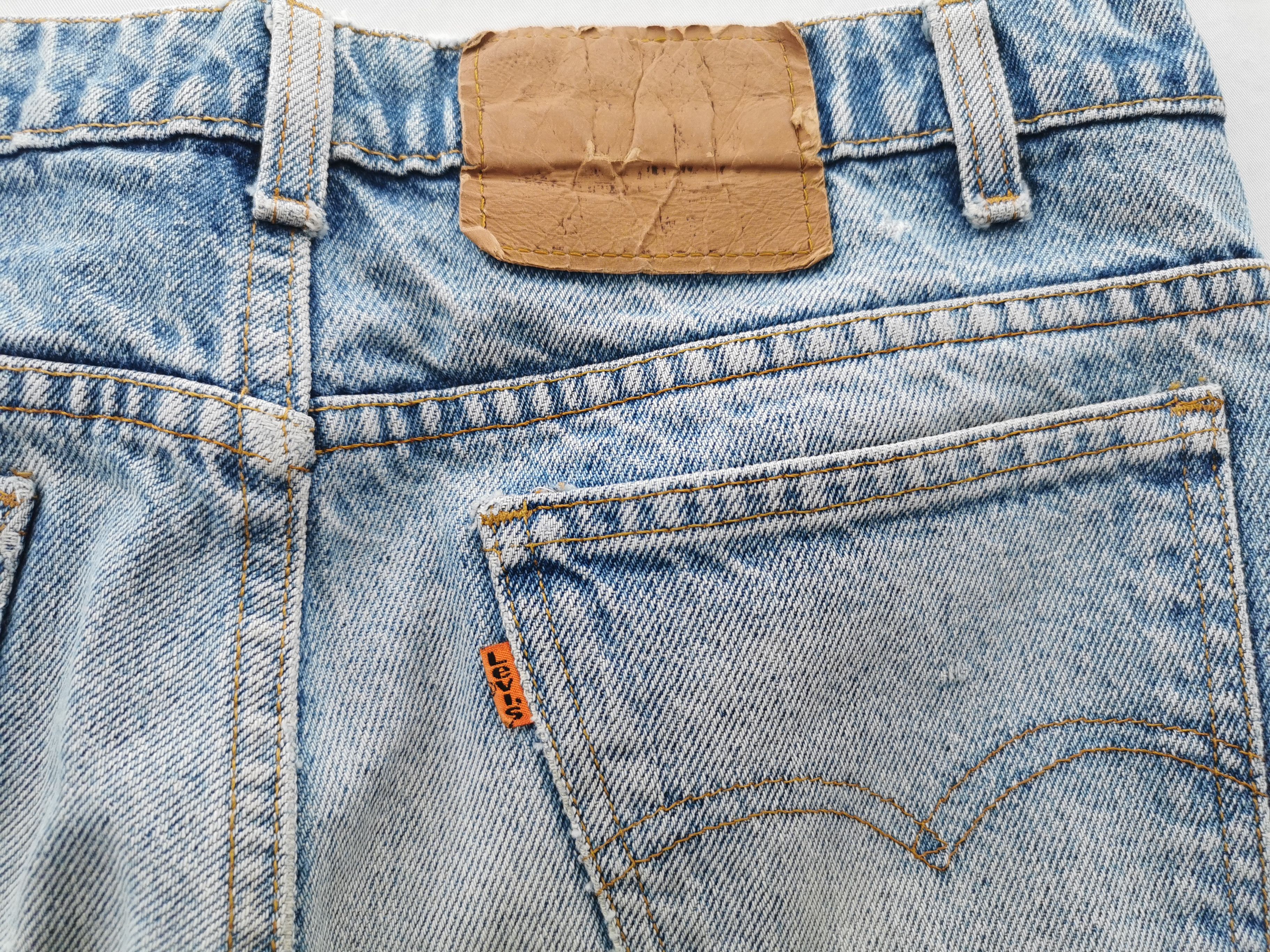 Levi's Vintage 90's Levis Lot 630 Orange Tab Denim Made In USA Size US 32 / EU 48 - 6 Thumbnail