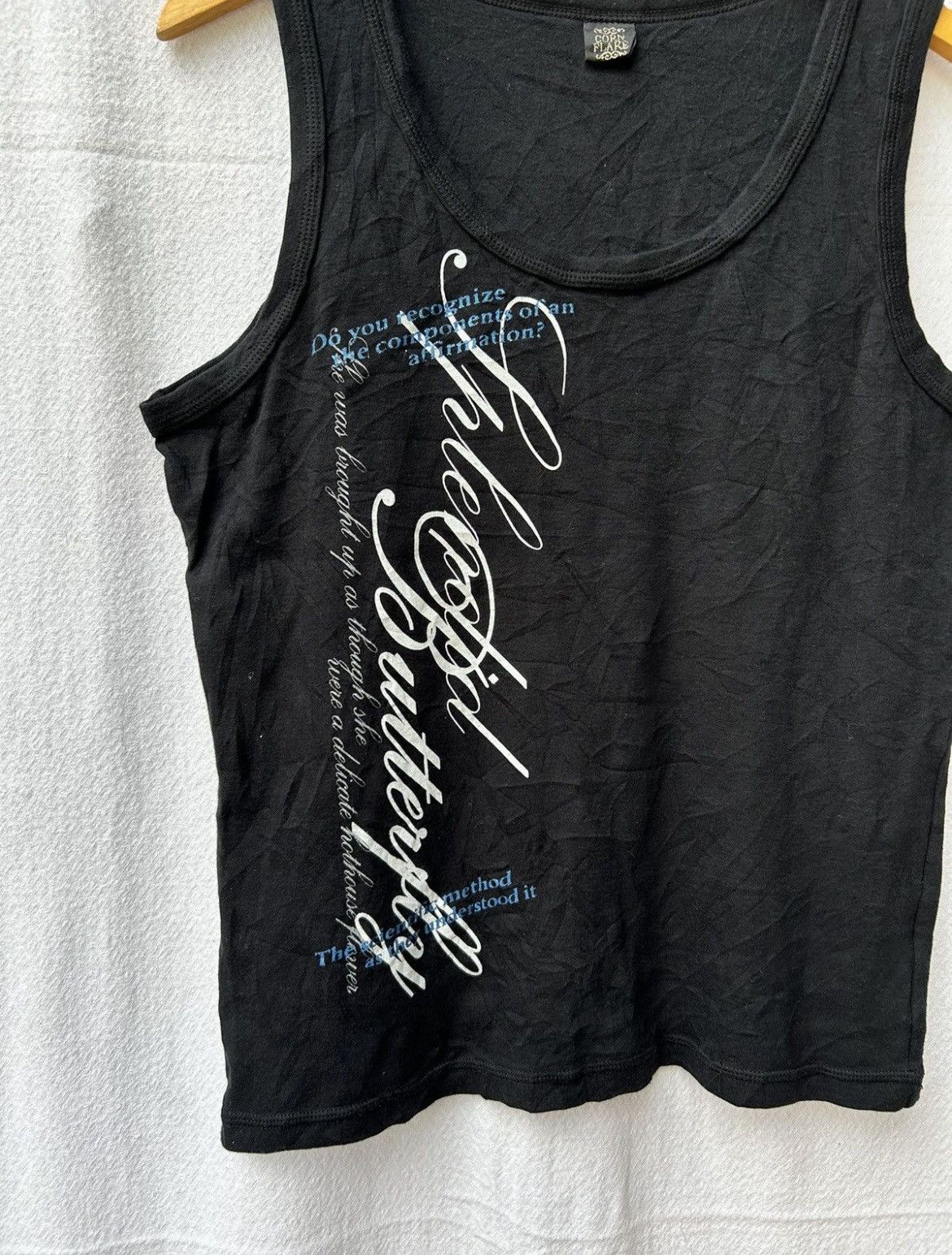 Japanese Brand Corn flake poem tanktop vkei styled Size US M / EU 48-50 / 2 - 3 Thumbnail