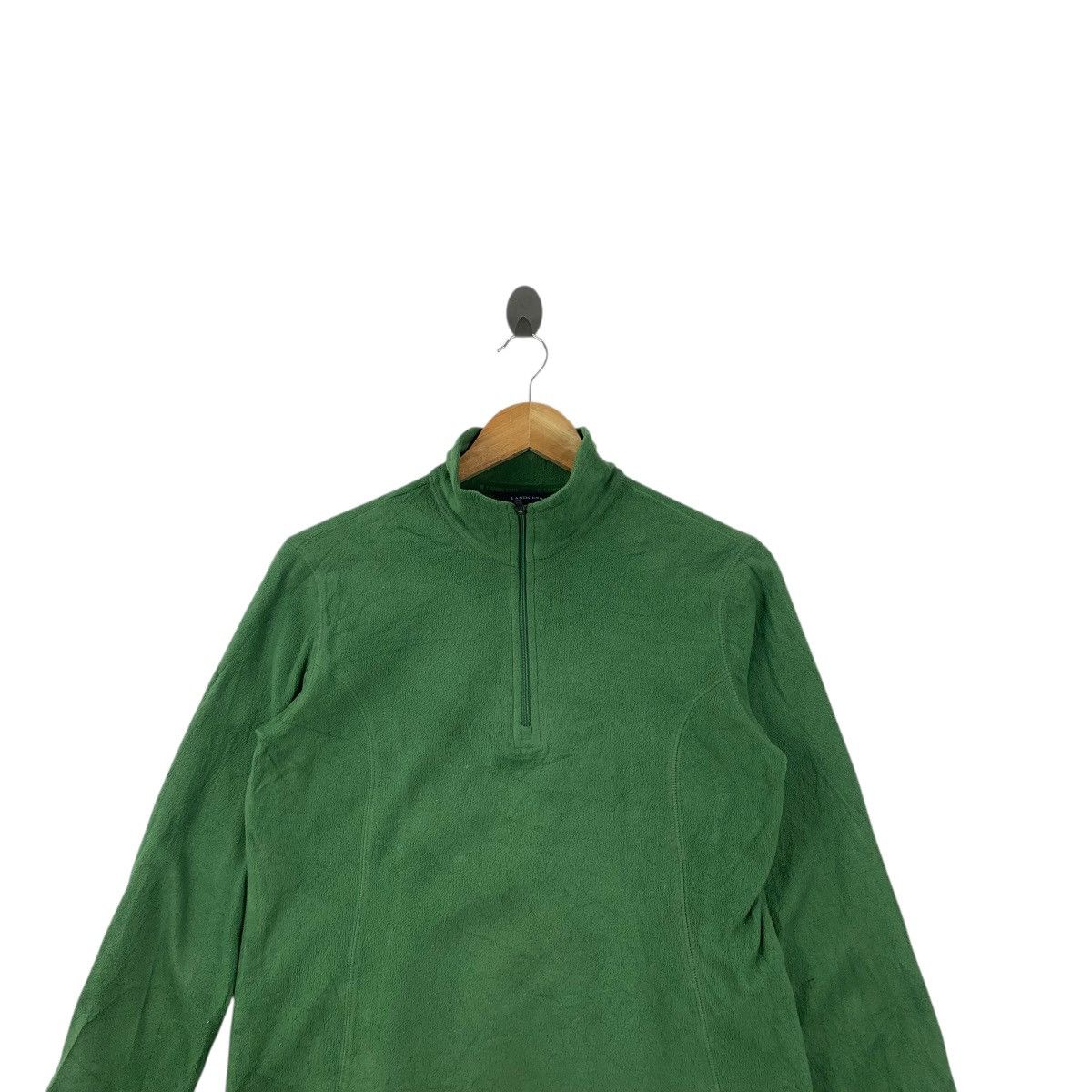 Lands' End Vintage LANDS’ END x THERMA CHECK Half Zipper Fleece Jacket Size M / US 6-8 / IT 42-44 - 2 Thumbnail