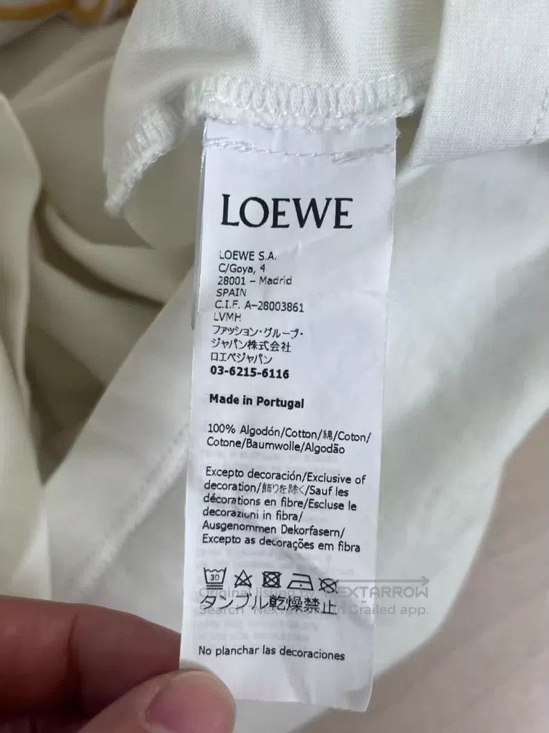 Loewe Loewe Collaboration Patchwork Short Sleeve T-Shirt Size S / US 4 / IT 40 - 4 Thumbnail