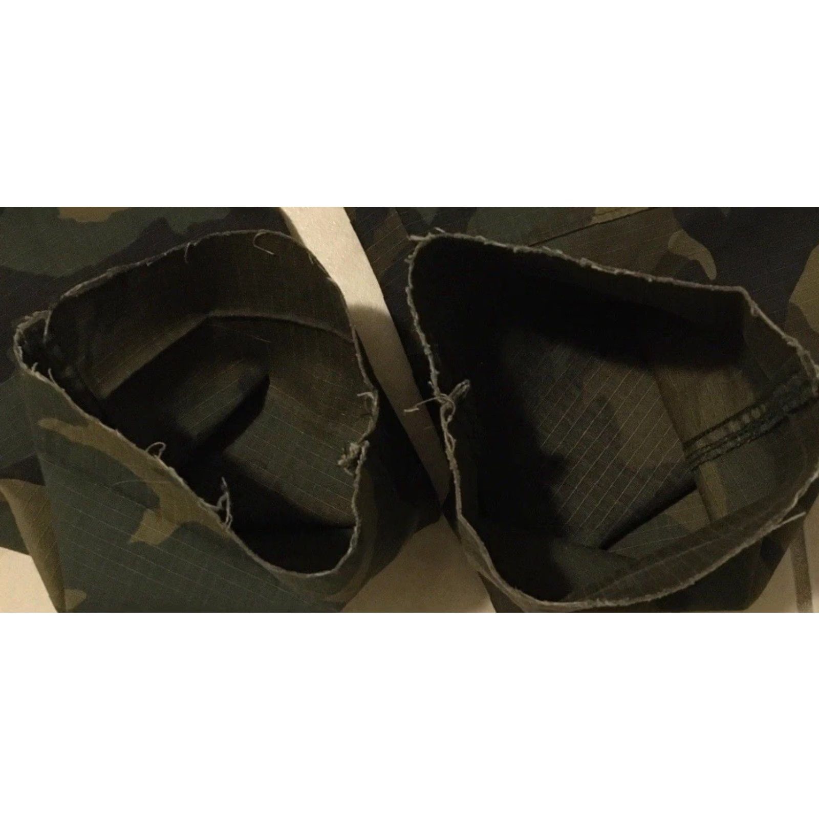 The North Face VINTAGE The North Face Camo Cut Off Belted Pants S Men Green 90s Army Grunge Skate Military Pockets Closure Buckle Size US 29 - 6 Thumbnail