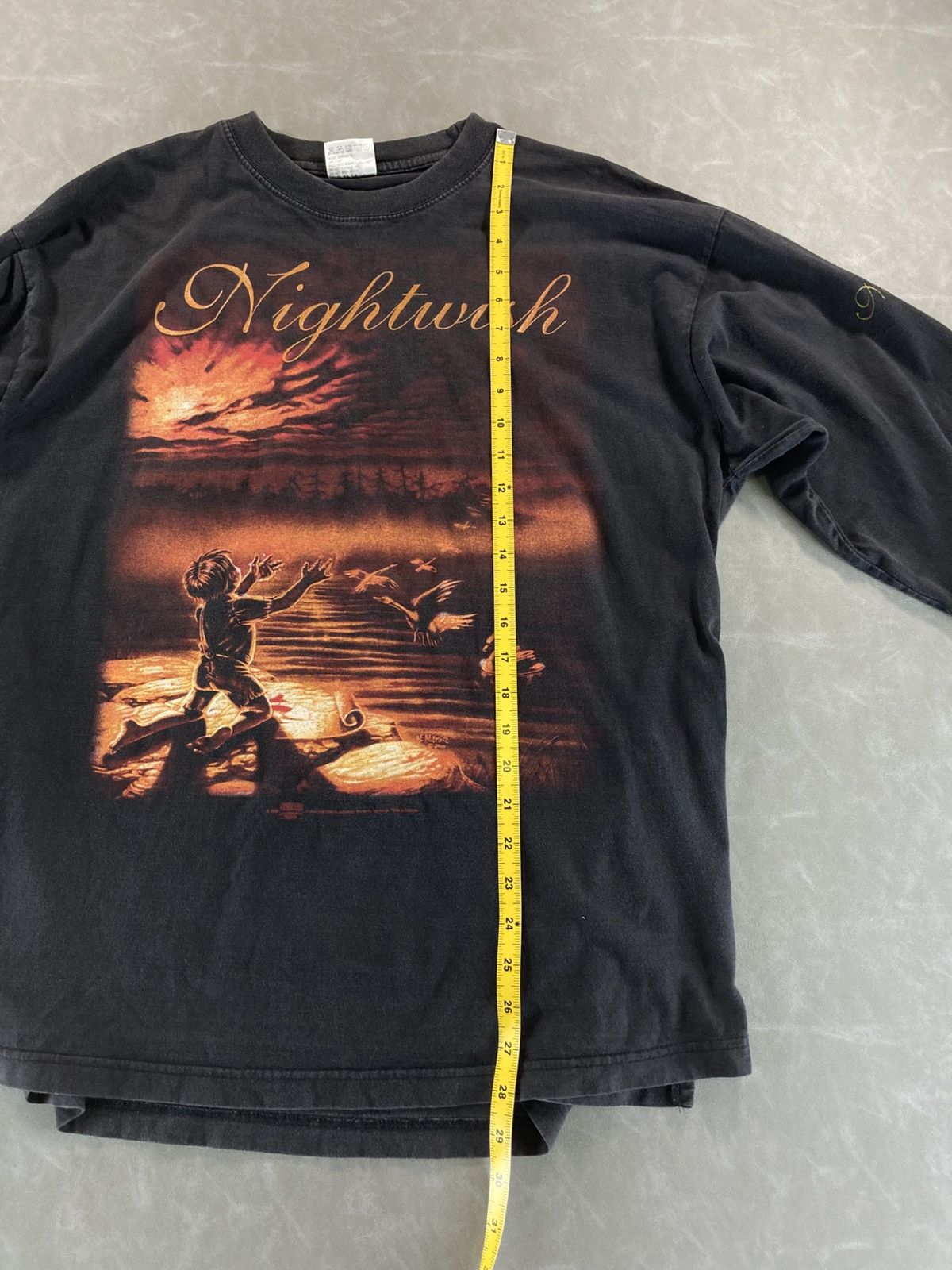 Band Tees 2000 Nightwish Wishmaster Long Sleeve Size US L / EU 52-54 / 3 - 11 Thumbnail
