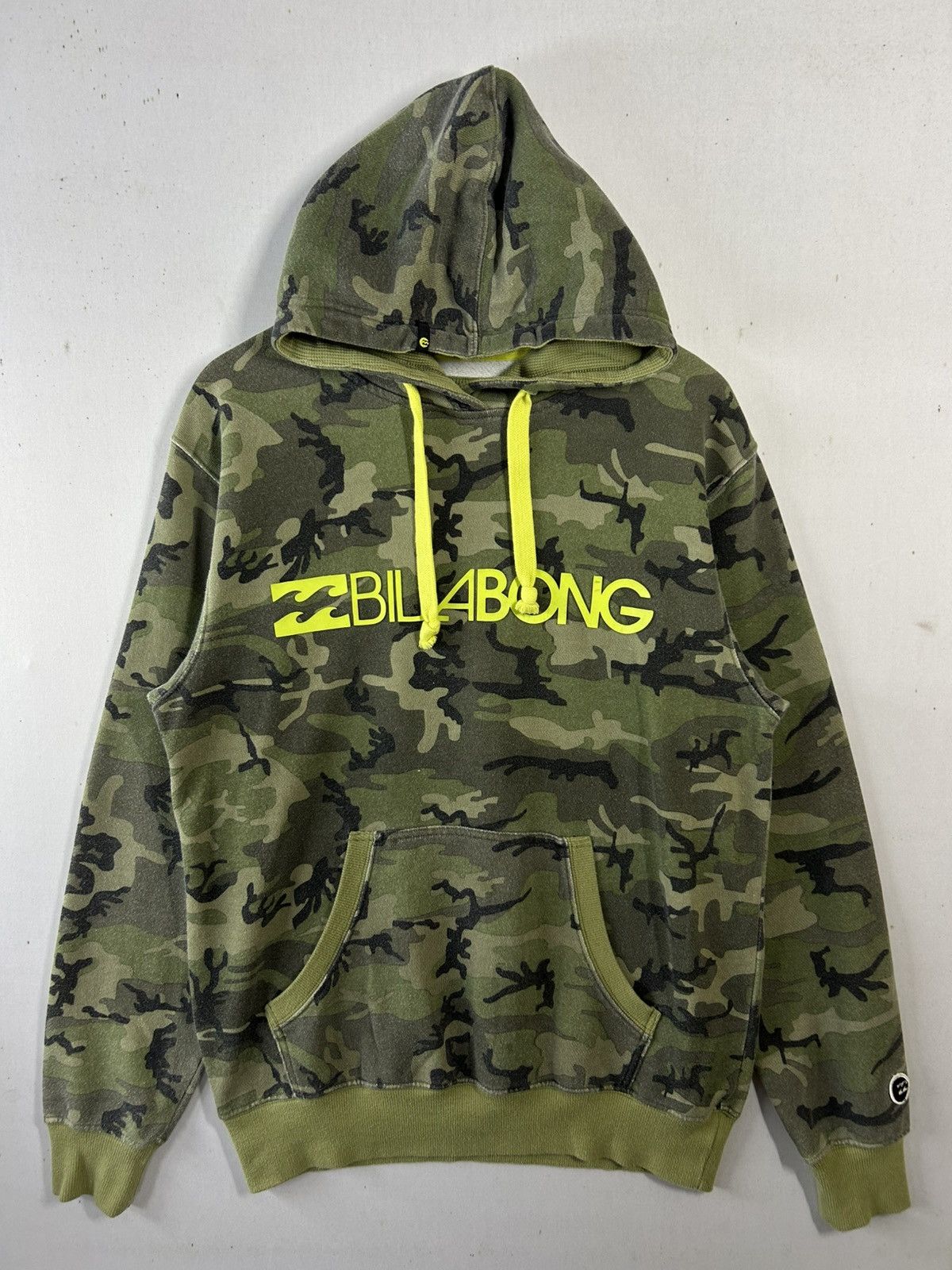 Billabong × Vintage Rare🔥Billabong Camo Surfing Hoodie Size US L / EU 52-54 / 3 - 3 Thumbnail