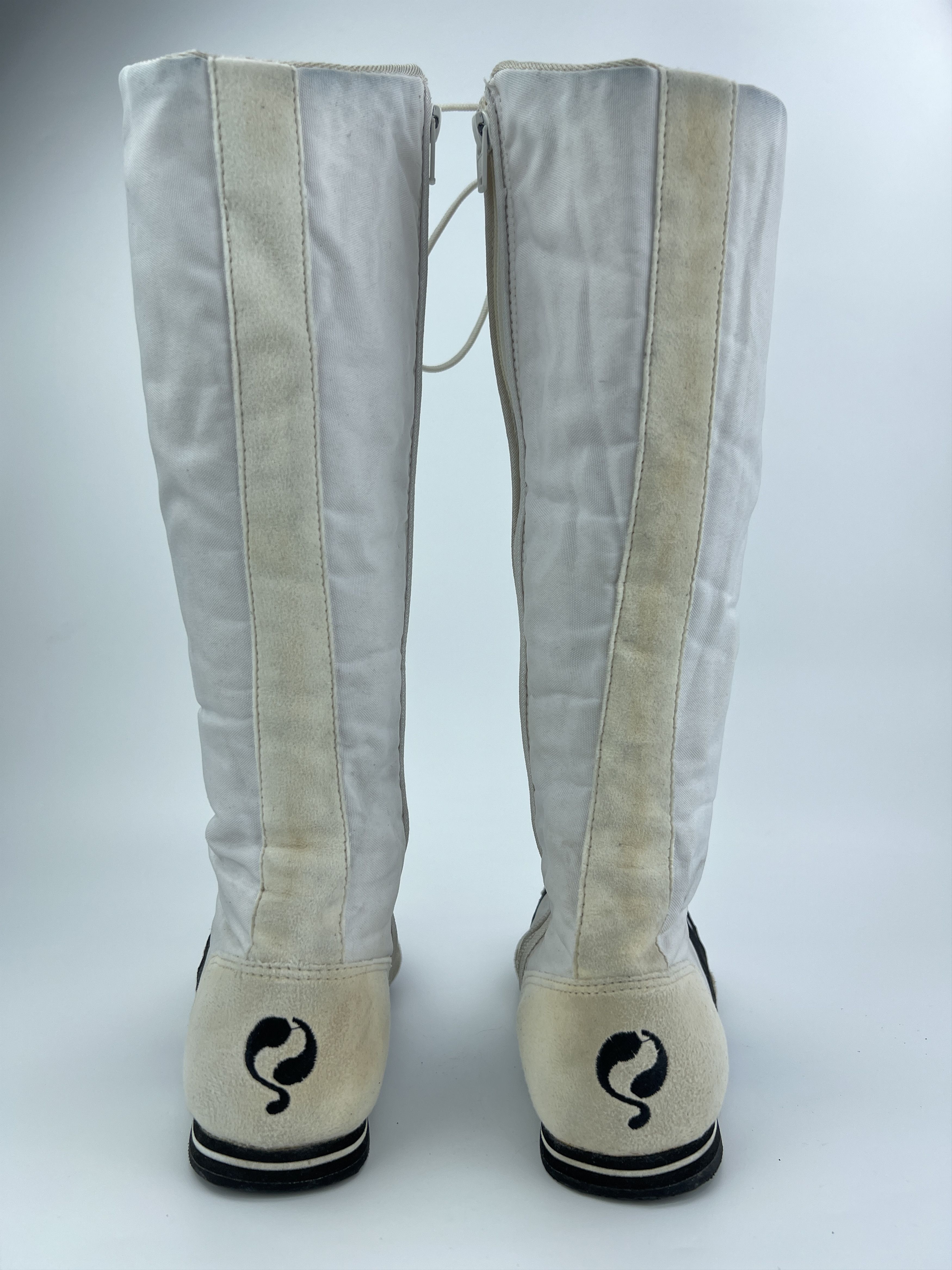 Japanese Brand Vintage High Top Quick Moto Boots Bondage Sneakers Size US 11 / IT 41 - 6 Thumbnail
