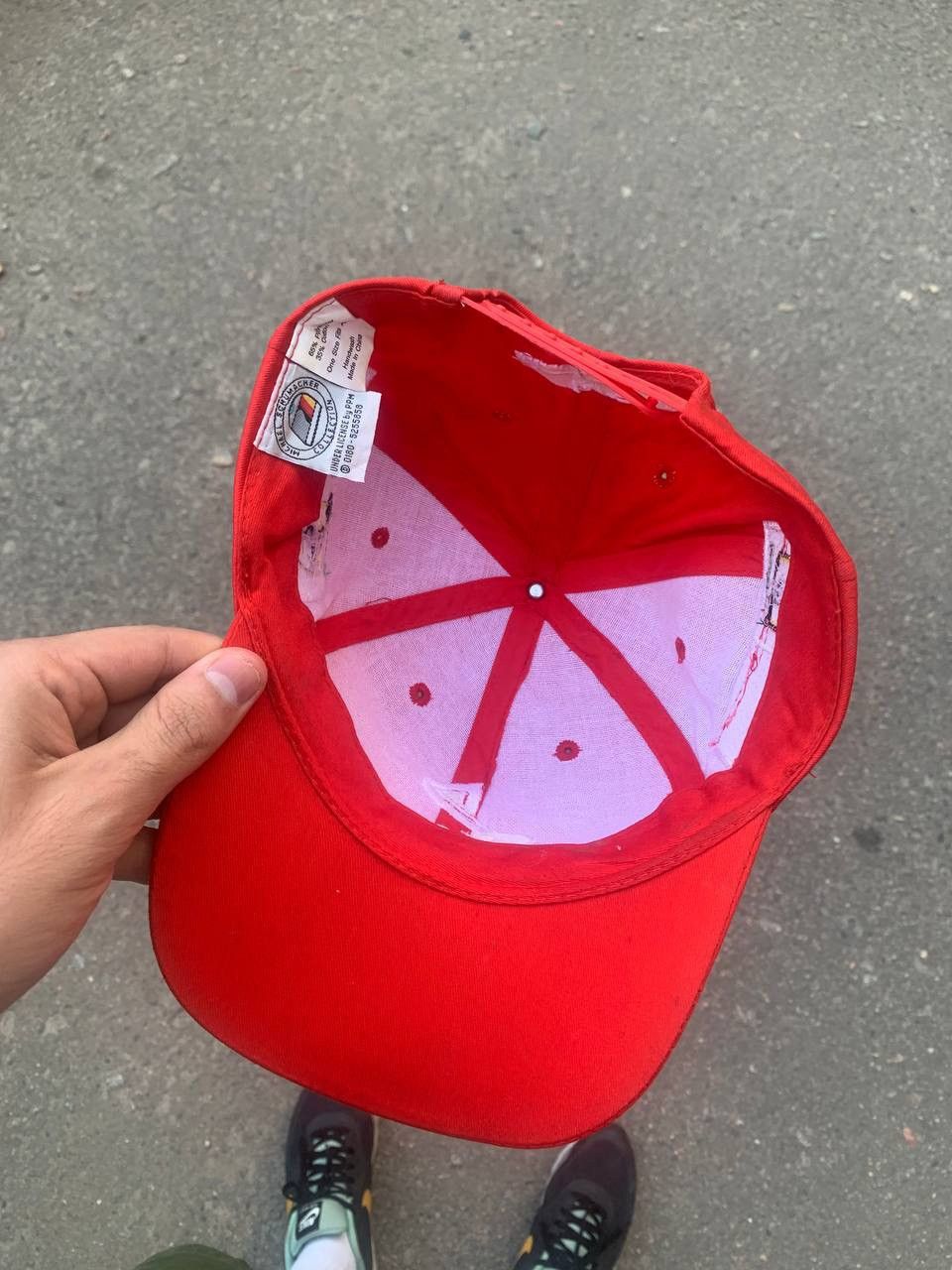 NASCAR VINTAGE FERRARI MICHAEL SCHUMACHER F1 CAP RETRO RACING 90s Size ONE SIZE - 9 Thumbnail