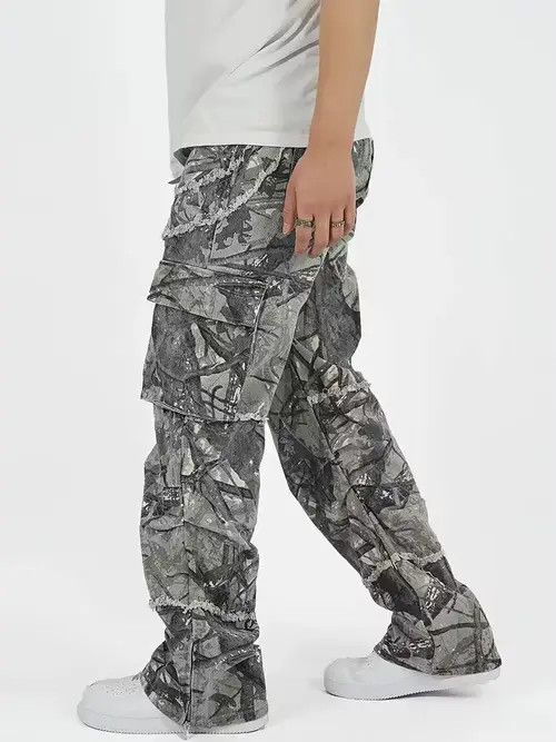 Other hiphop camo baggy pattern cargo pants Size US 30 / EU 46 - 2 Thumbnail
