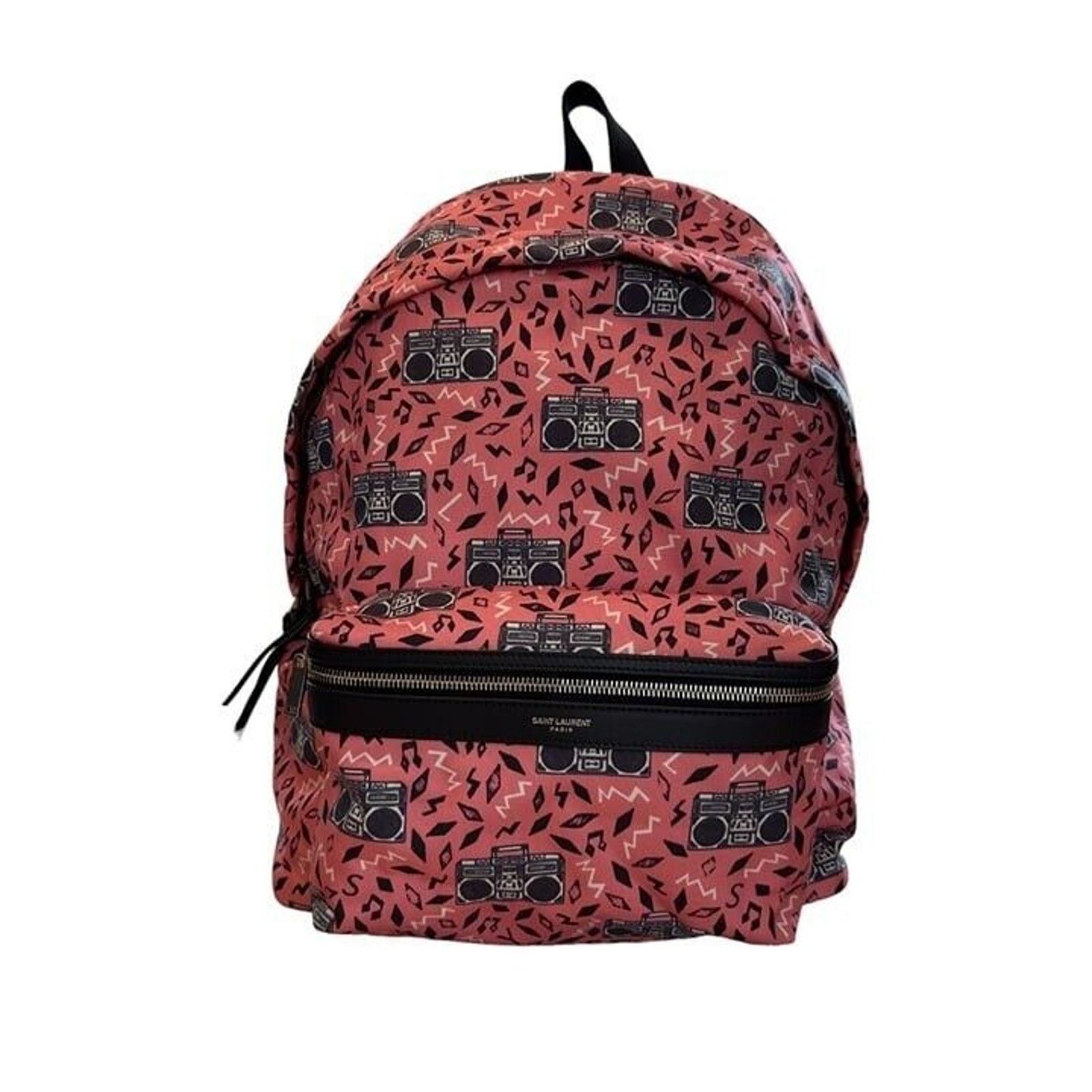 Saint Laurent Paris Saint Laurent Paris Studded Backpack Canvas