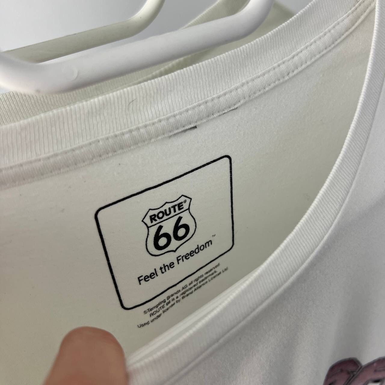 Vintage Route 66 T-shirt The Legendary Feel The Freedom Since 1926 Size US XL / EU 56 / 4 - 4 Thumbnail