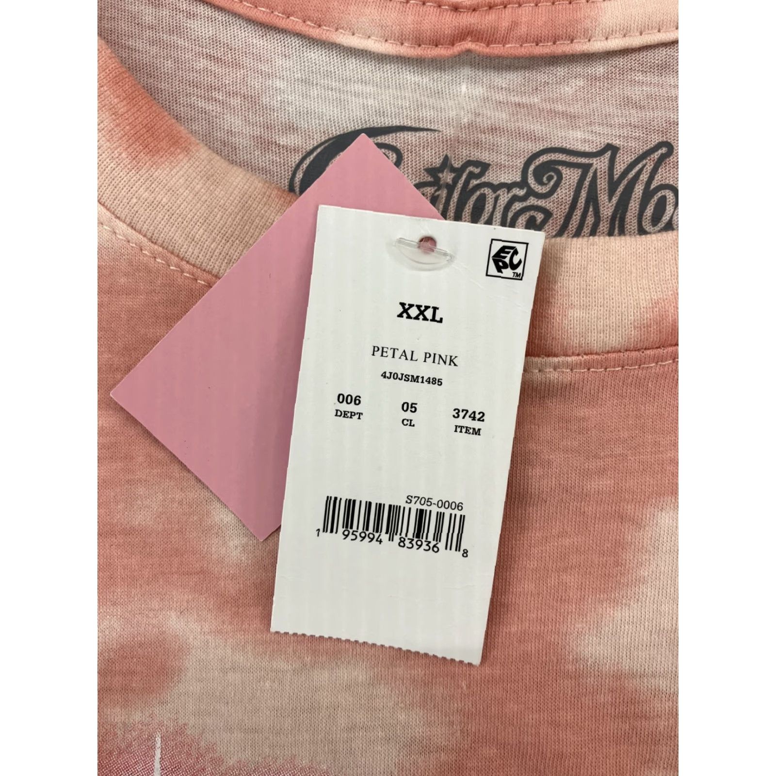 Pinko VINTAGE Sailor Moon TShirt Womens 2XL Pink Tie Dye Graphic Print Shirt Womens XXL Pink Tie Dye Sailor Moon Moon Size XXL / US 16-18 / IT 52-54 - 4 Thumbnail