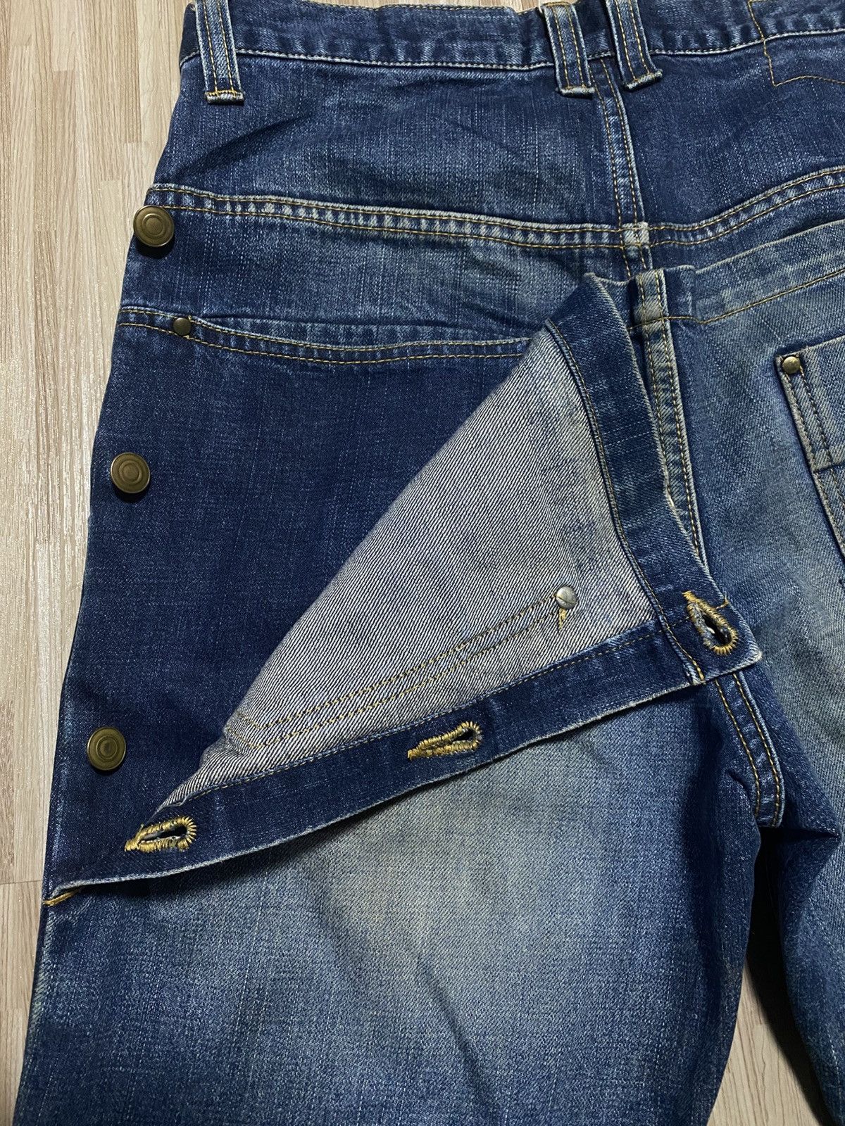 Vintage 💥FLARE 90s RARE BACK POCKET💥 Size US 31 - 13 Thumbnail