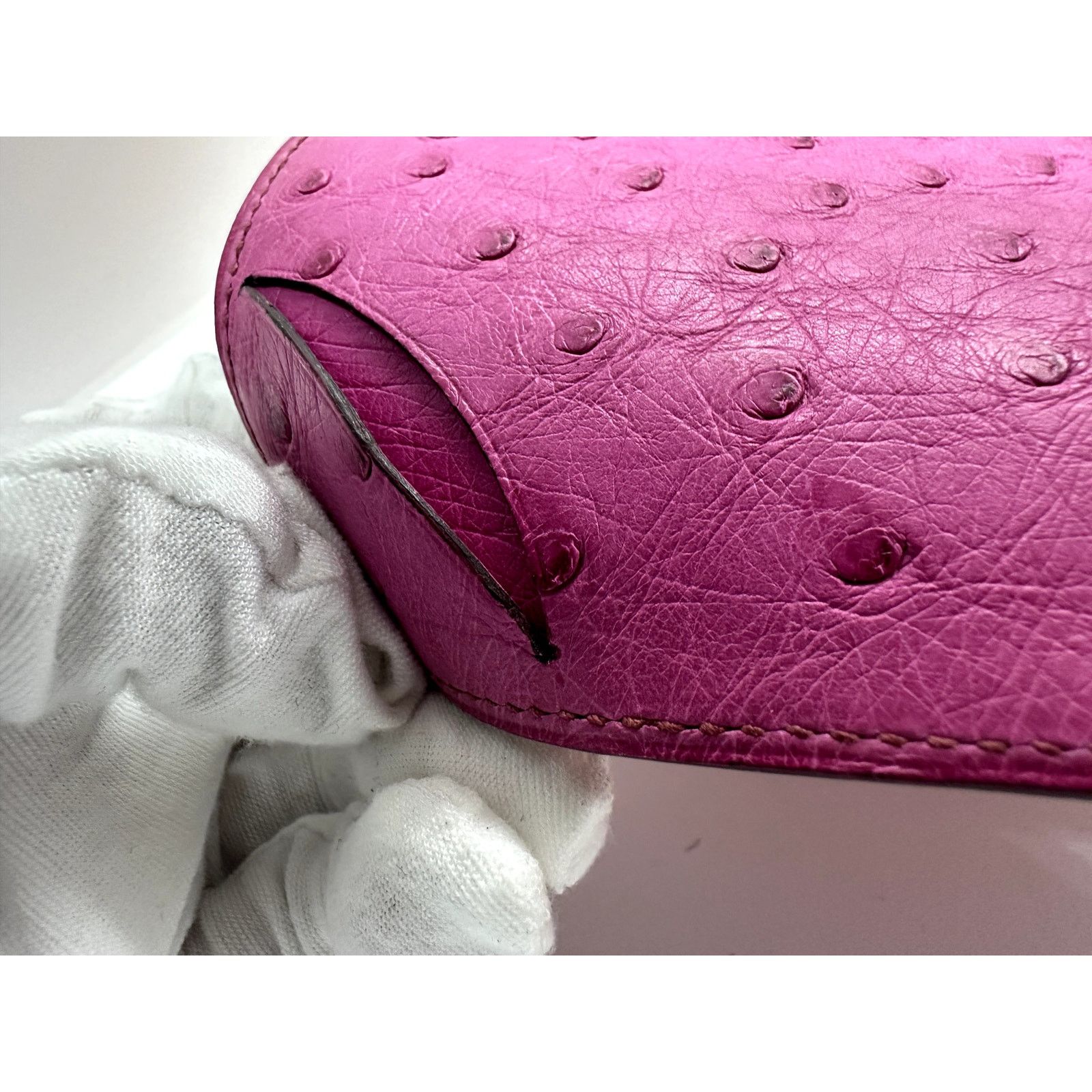 Hermes HERMES Globetrotter NotebookAgenda Ostrich Pink-RARE EUCwbox Size ONE SIZE - 11 Thumbnail