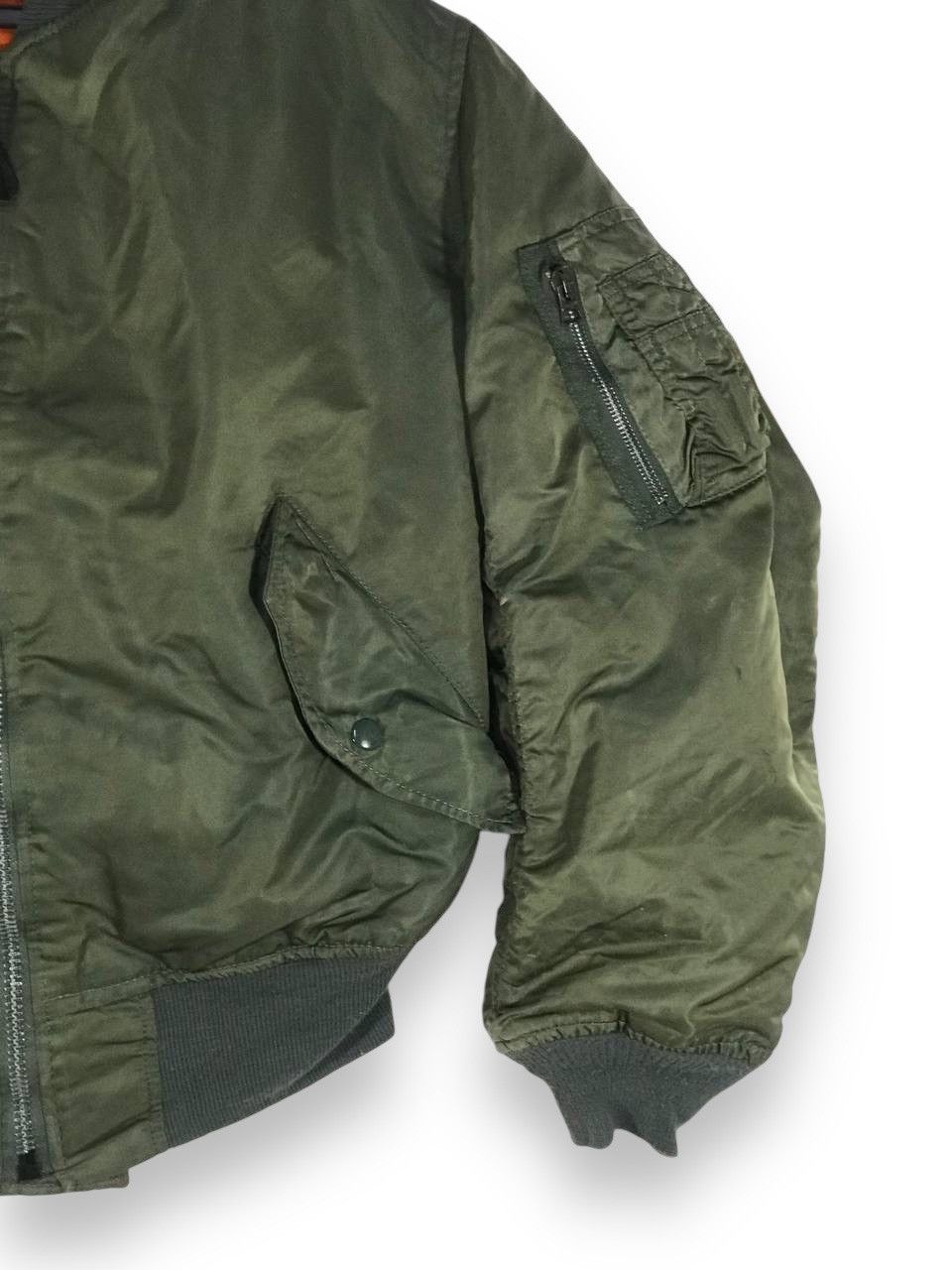 Alpha Industries × Vintage Vintage alpha flight jacket fire fighter army military Size US M / EU 48-50 / 2 - 4 Thumbnail