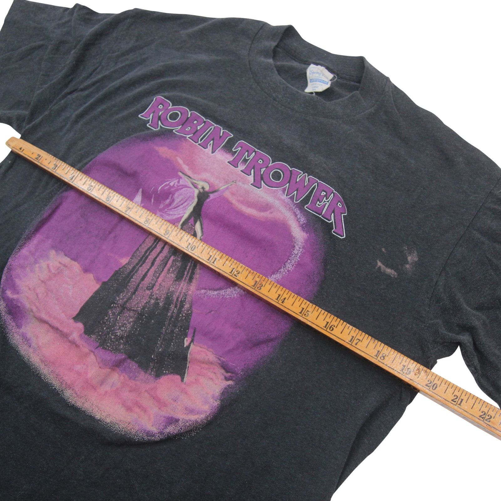 Band Tees × Vintage Vintage 1989 Robin Trower Tour Graphic T Shirt Size US L / EU 52-54 / 3 - 5 Thumbnail