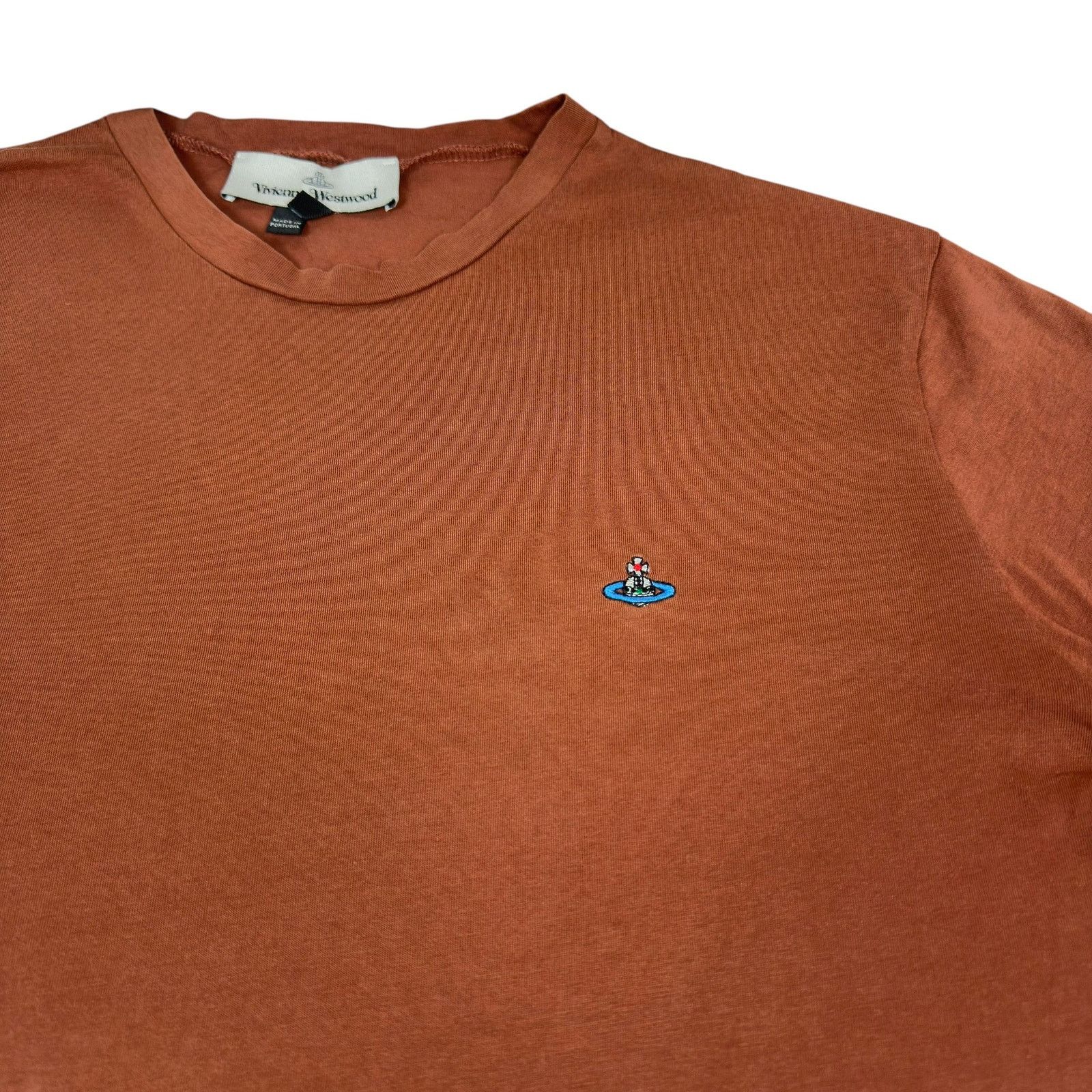 Vivienne Westwood Vivienne Westwood Brown Orb Logo T-Shirt Medium Size US M / EU 48-50 / 2 - 3 Thumbnail