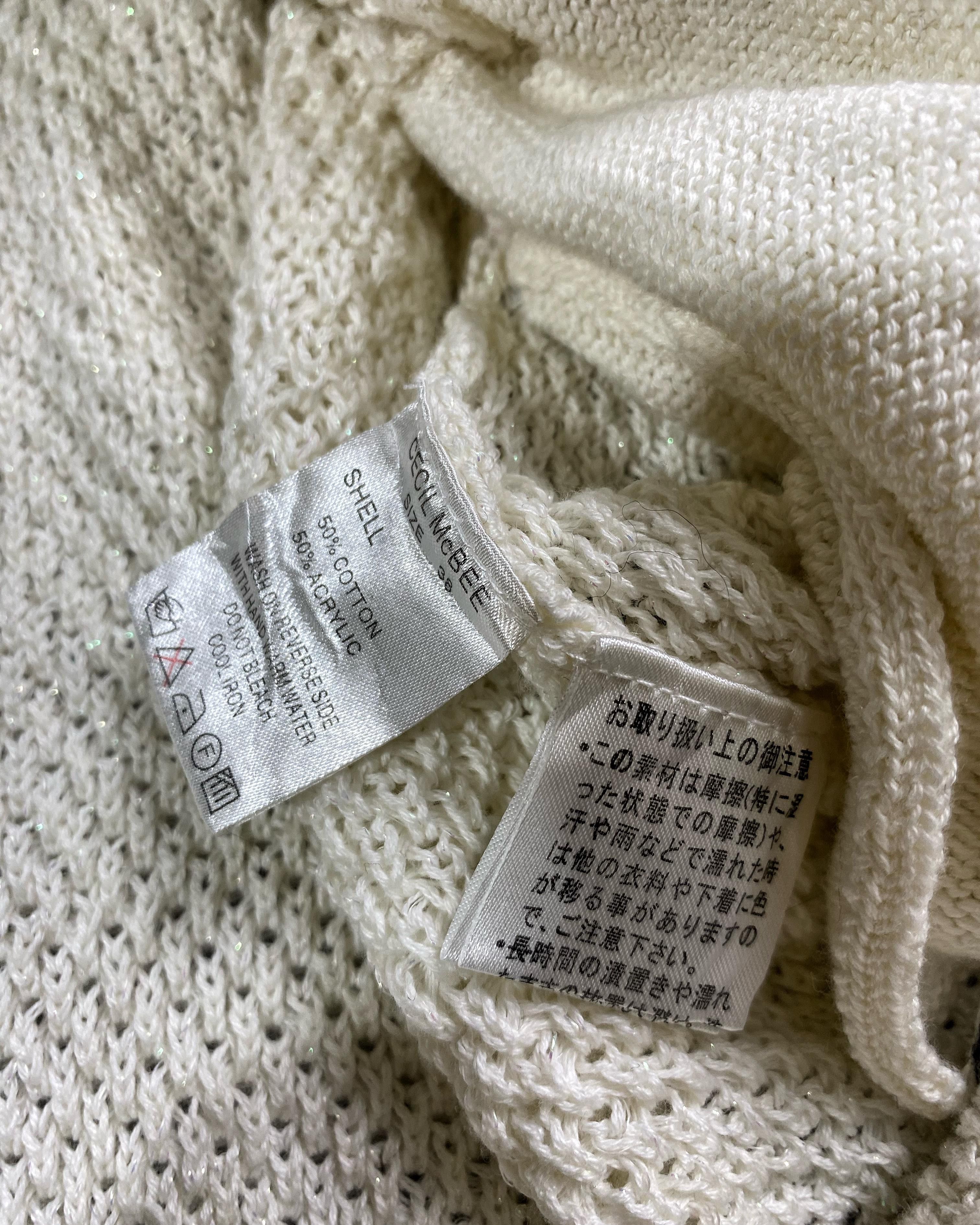 Japanese Brand 2000s Cecil Mc Bee Y's Maison Knitwear y2k Lgb Ifsix Size L / US 10 / IT 46 - 5 Thumbnail