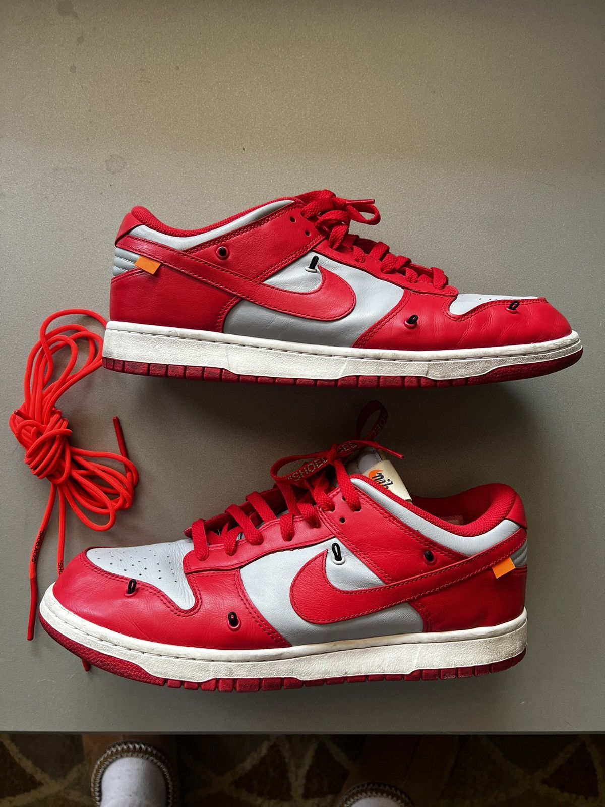 Nike × Off-White Nike Off-White UNLV Dunk Size US 12 / EU 45 - 1 Thumbnail