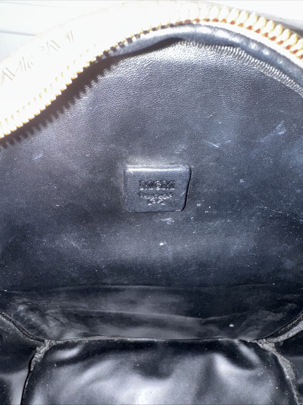 MCM MCM Viestos Small Limited Edition Metallic Bronze Backpack Size ONE SIZE - 14 Thumbnail